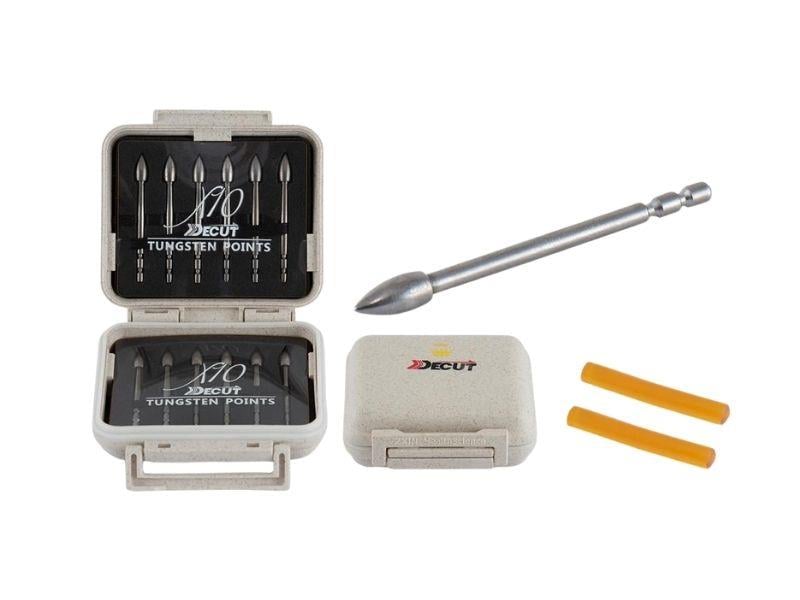 Decut Tungsten Glue-In Point
