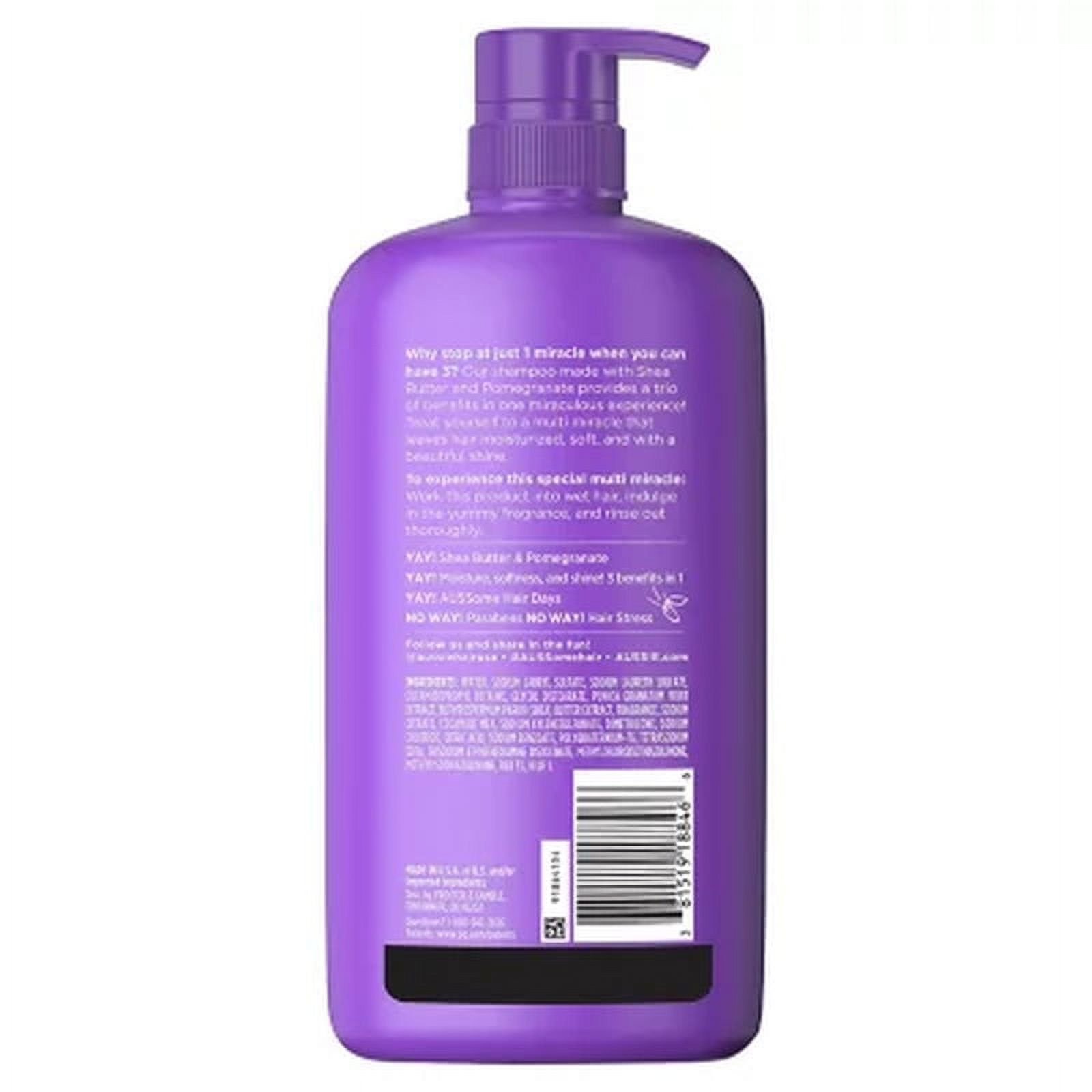 Aussie Multi Miracle Şampuan Nem + Yumuşaklık + Parlaklık, Bukleler İçin Harika, 1L