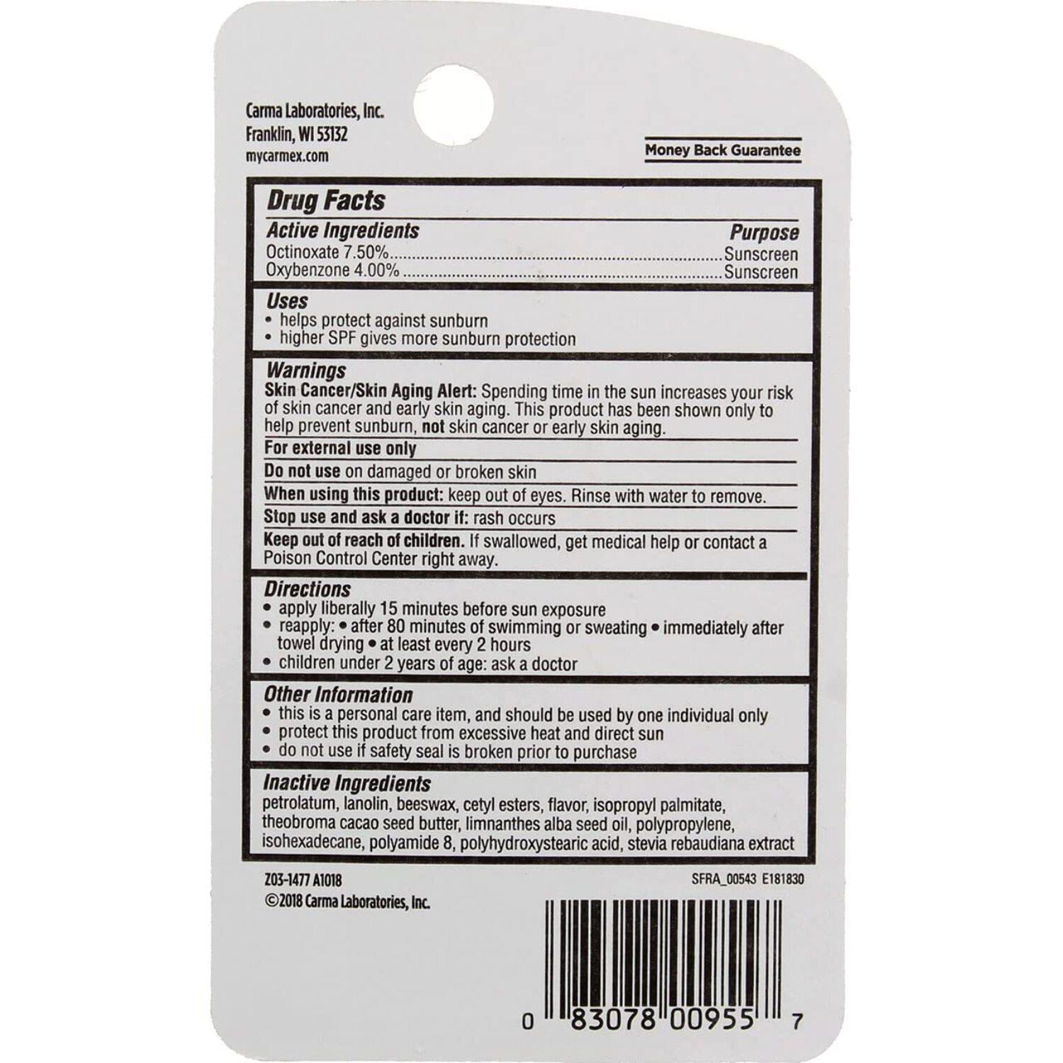Carmex Lip Balm Fresh Cherry 10gr.Çilekli Dudak Kremi.  