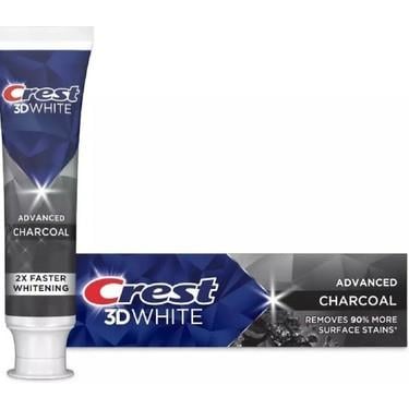 Crest 3D White Whitening Toothpaste Charcoal Kömür Beyazlatıcı Diş Macunu 93 gr