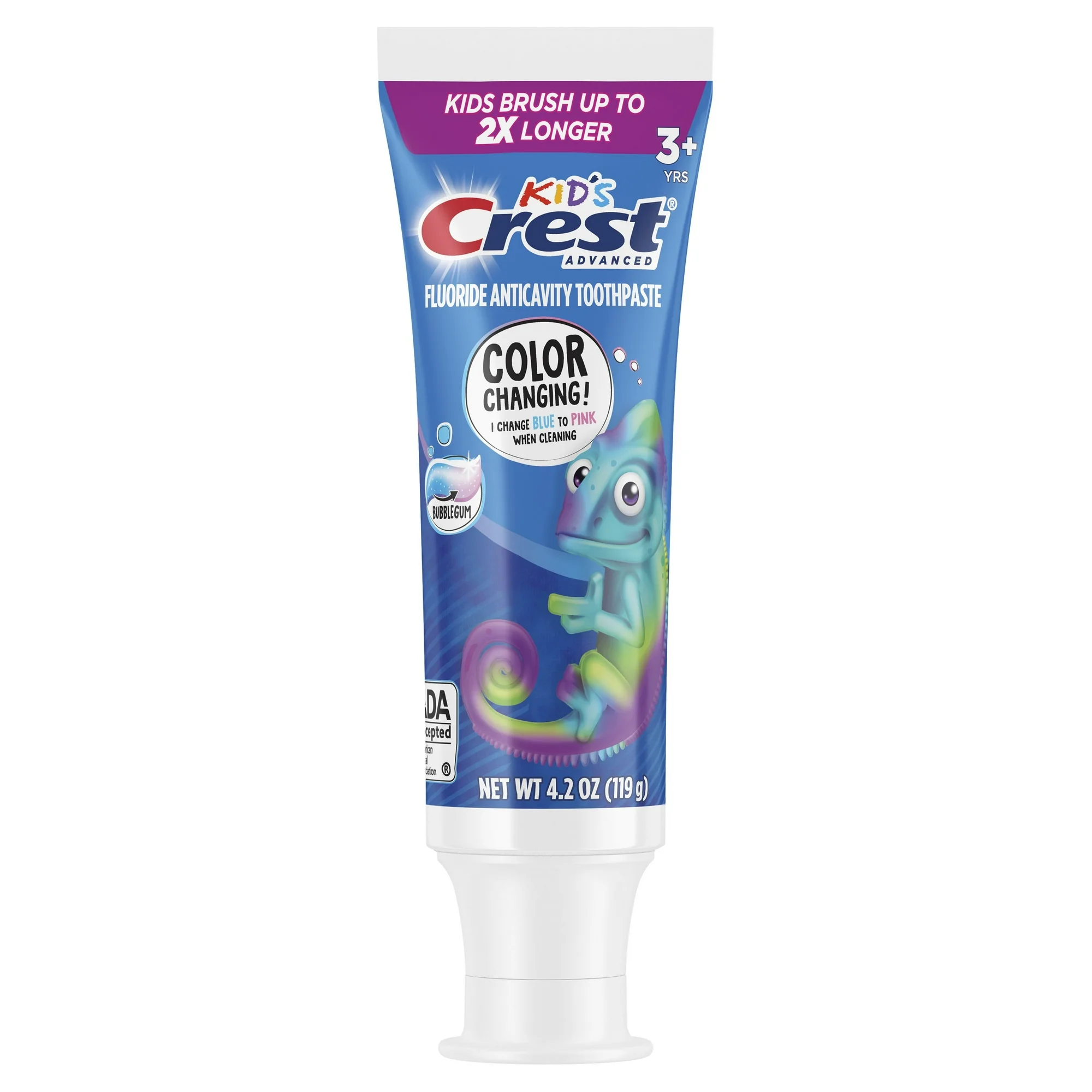 Crest Kids Advanced Renk Değiştiren Florürlü Çocuk Diş Macunu 119 GR