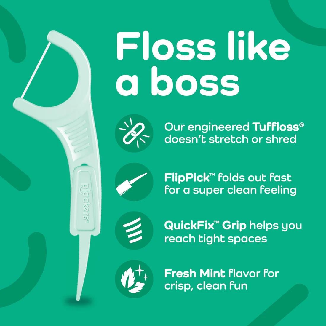 Plackers Micro Line 90 Floss Pick Diş İpi