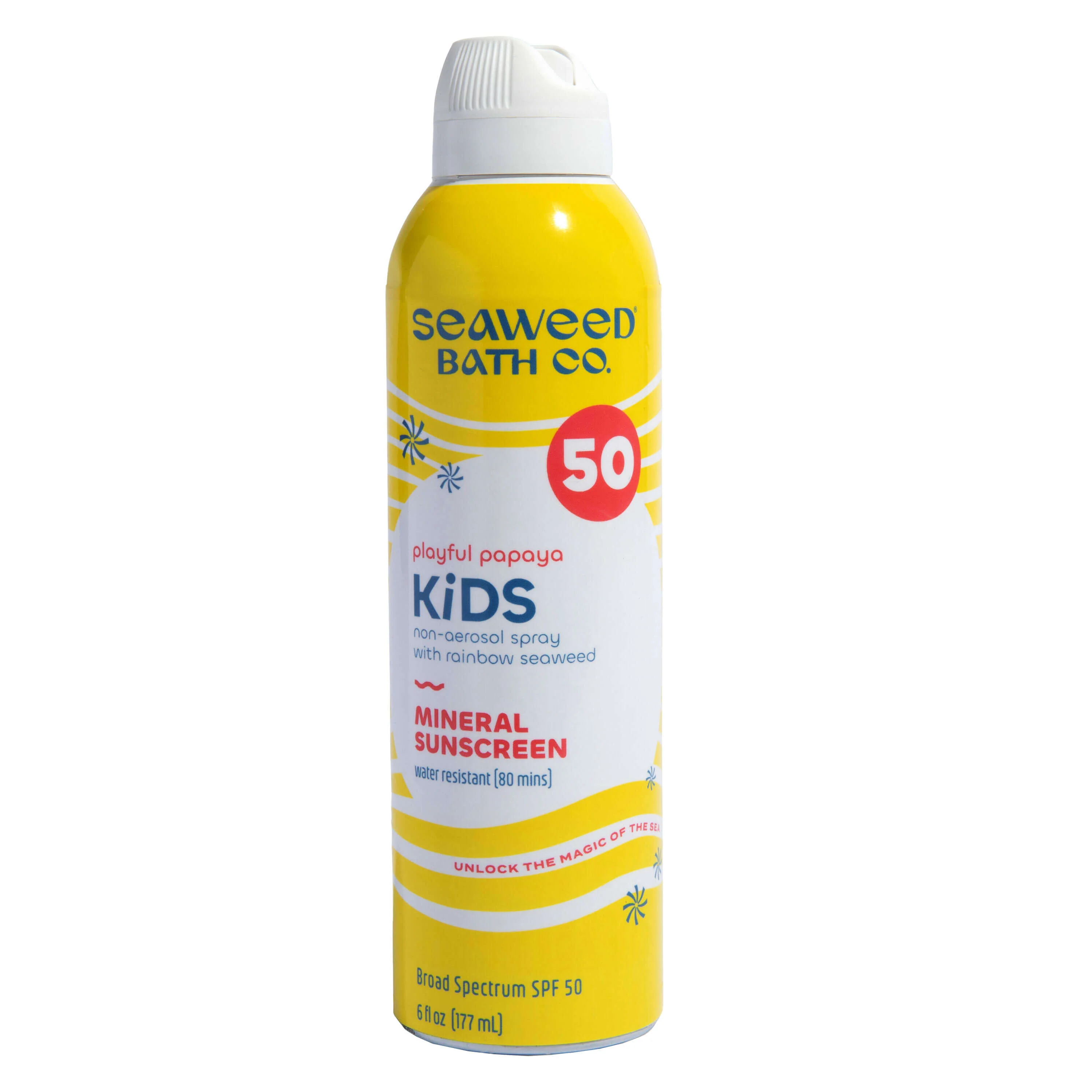 Seaweed Kids Wıth Rainbow Seaweed Mıneral Sunscreen SPF 50 Vücut Losyonu 177 ml