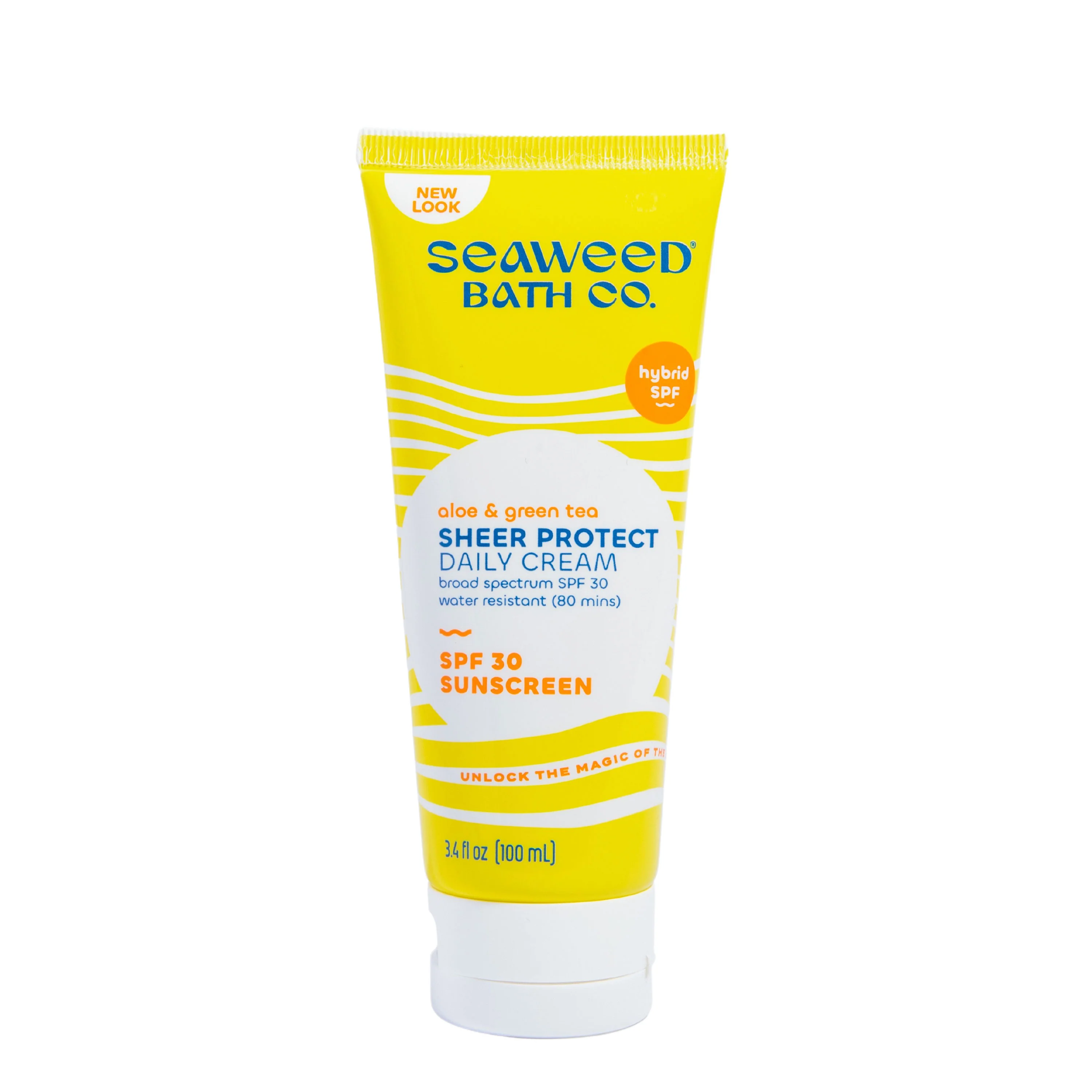 Seaweed Seher Protect Daily Cream Water Resistant 80 Mins SPF 30 Sunscreen Güneş Kremi 100 ml