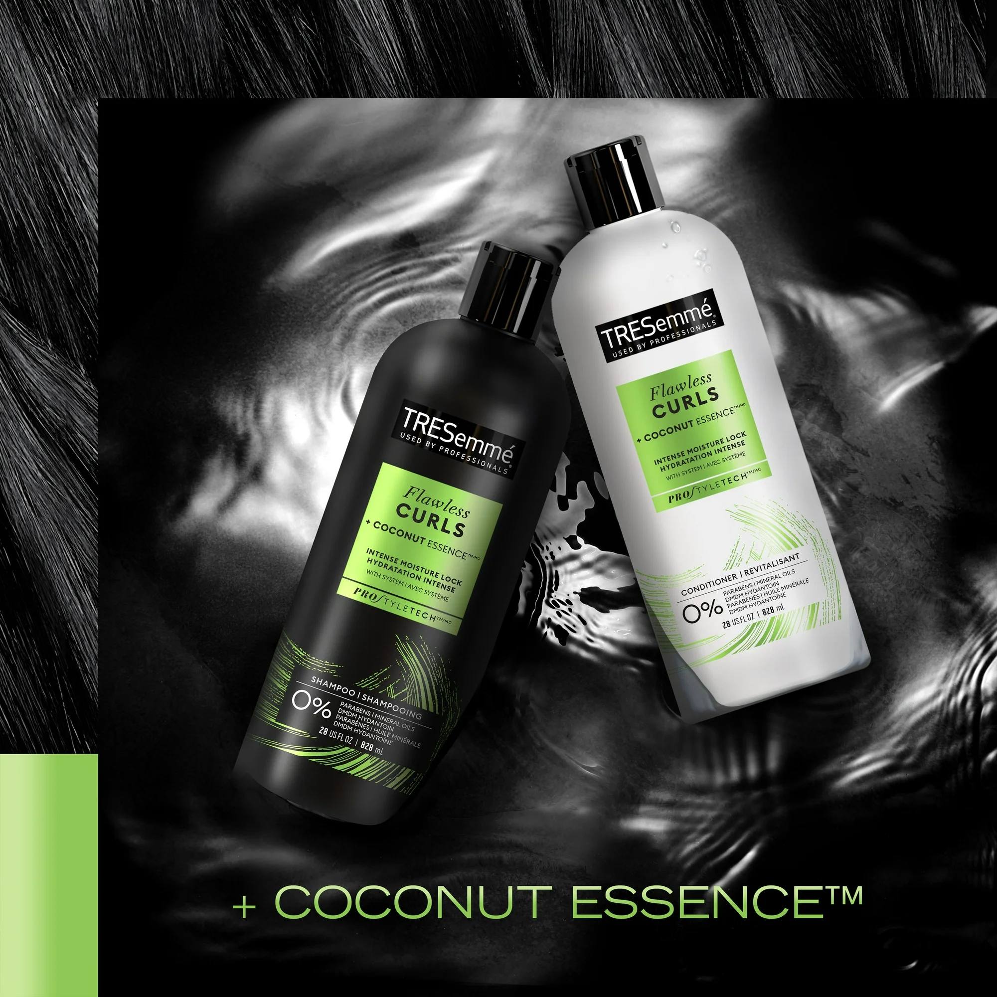 TRESemme Flawless Curls Deep Conditioner, Coconut Essence,828ml