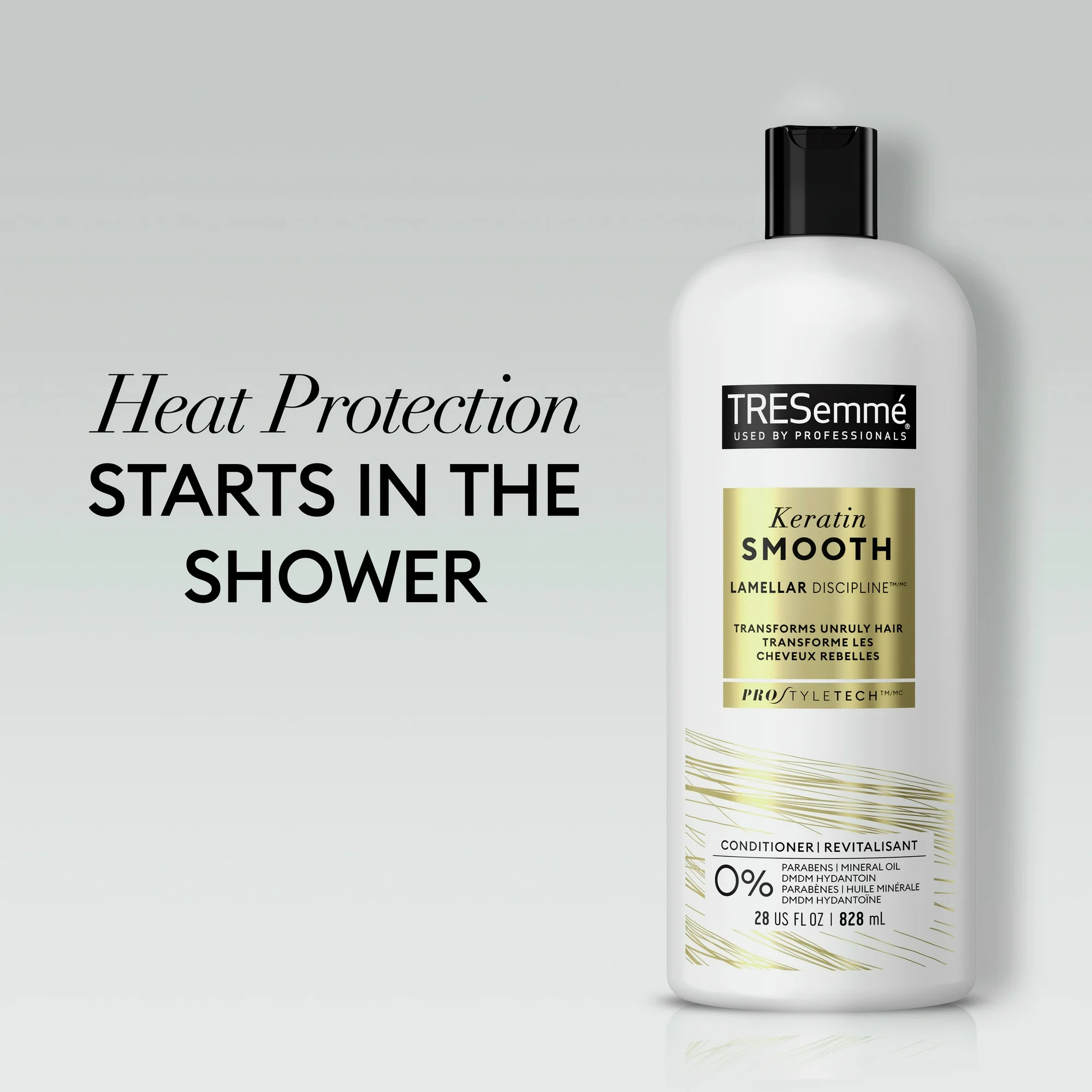 TRESemme Keratin Smooth Daily Conditioner for Frizzy Hair,828ml