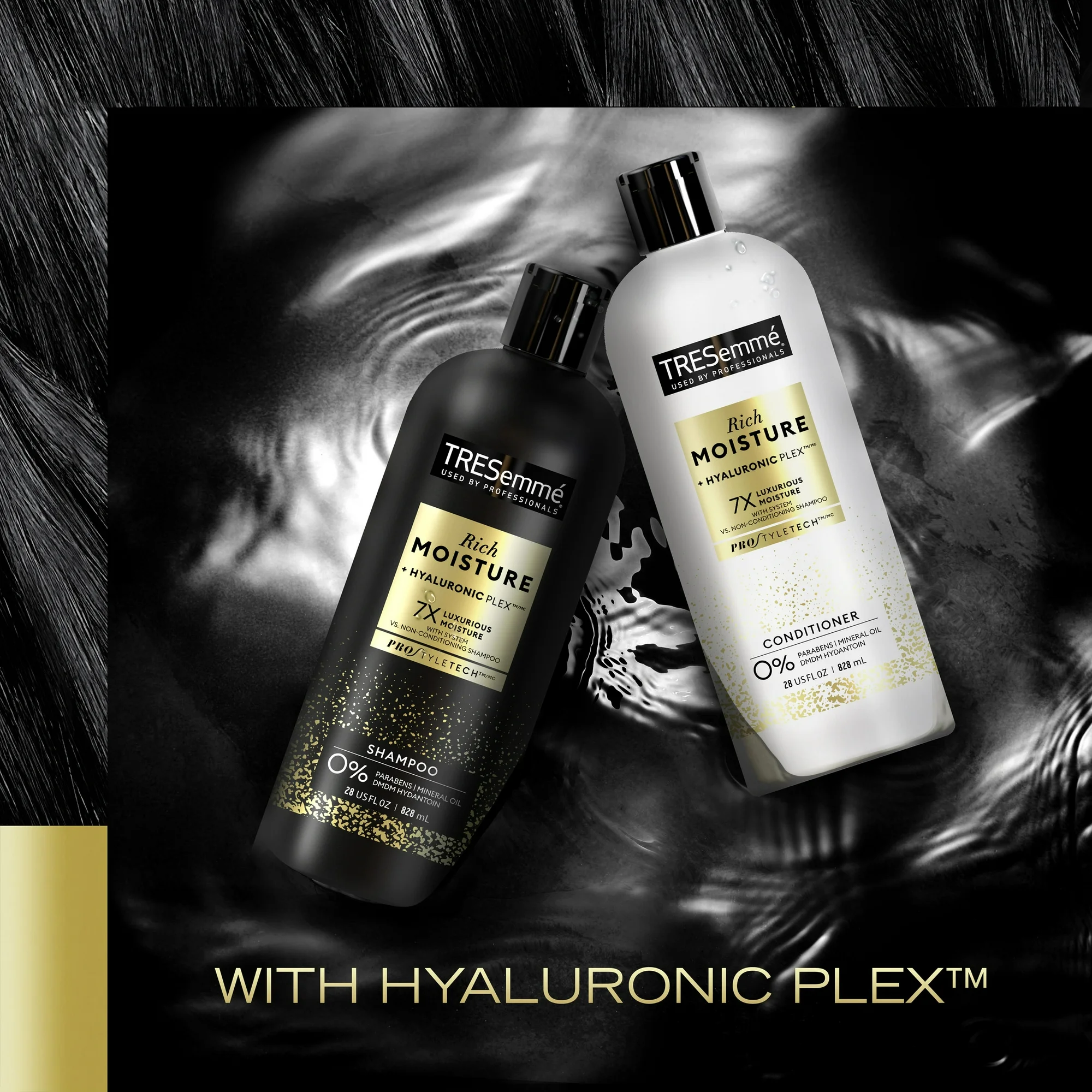 TRESemme Rich Moisture Deep Conditioner with Hyaluronic Plex,828ml