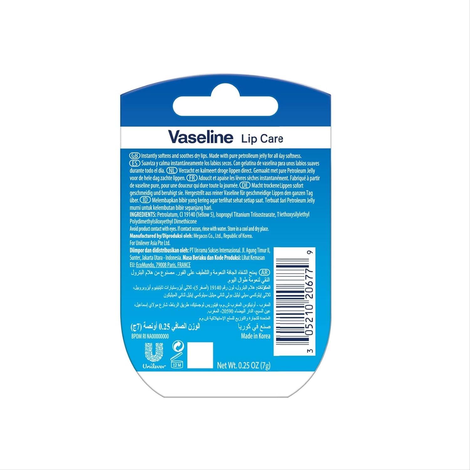 Vaseline Lip Therapy Original Lips Dudak Bakımı 7g