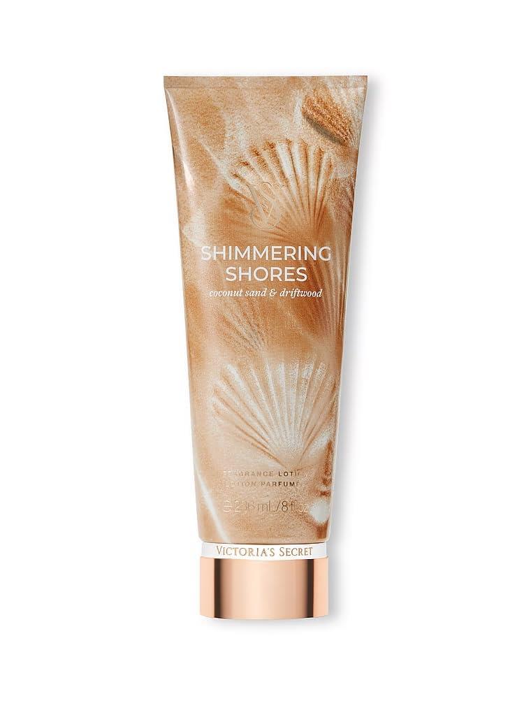 Victoria's Secret Coconut Sand & Driftwood Shimmering Shores Fragrance Lotion Vücut Losyonu 236 ml