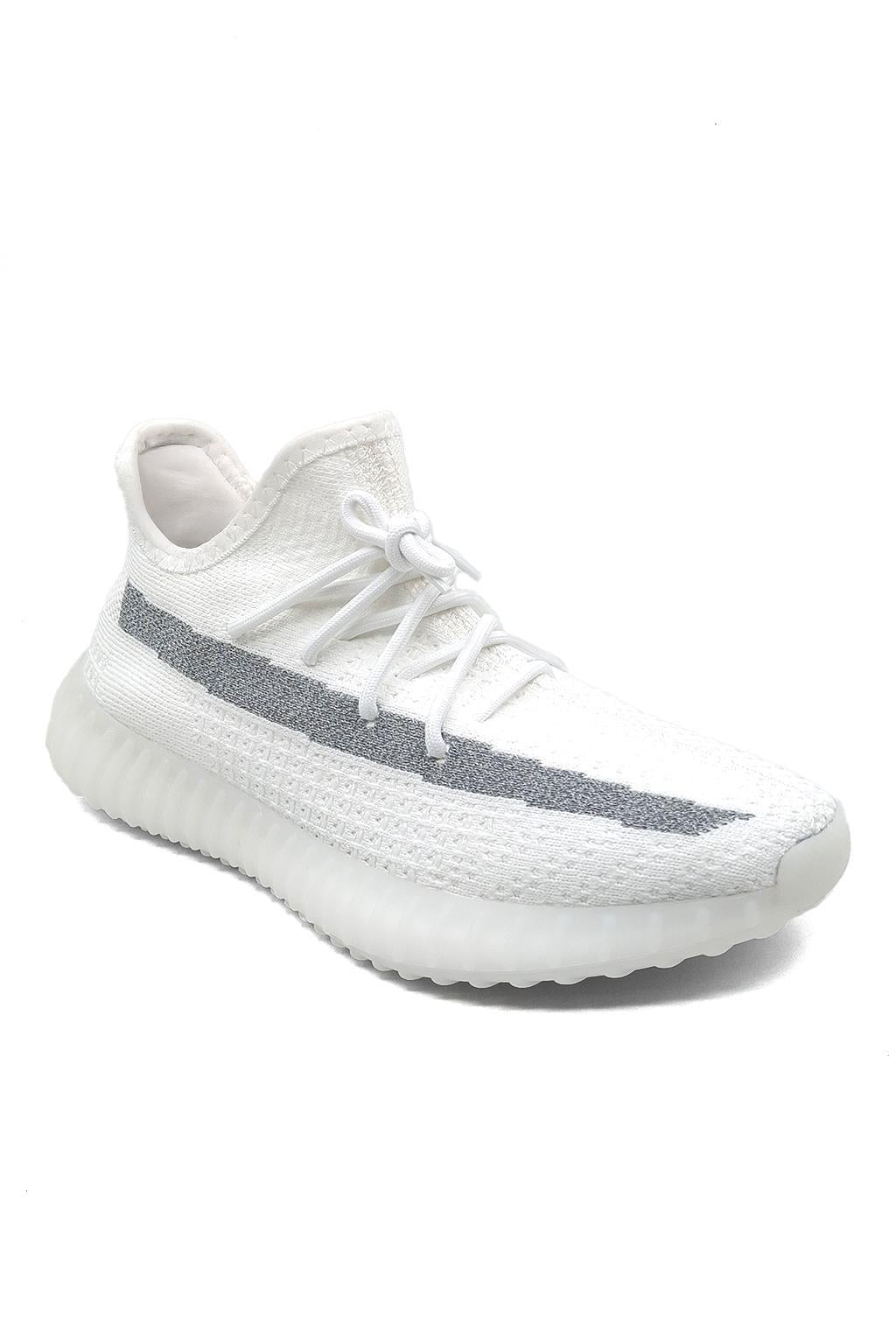 BDMR2 |Movement Reflektörlü Beyaz Sneaker Günlük Yürüyüş Ve Koşu Antrenman Ayakkabısı Erkek Kadın