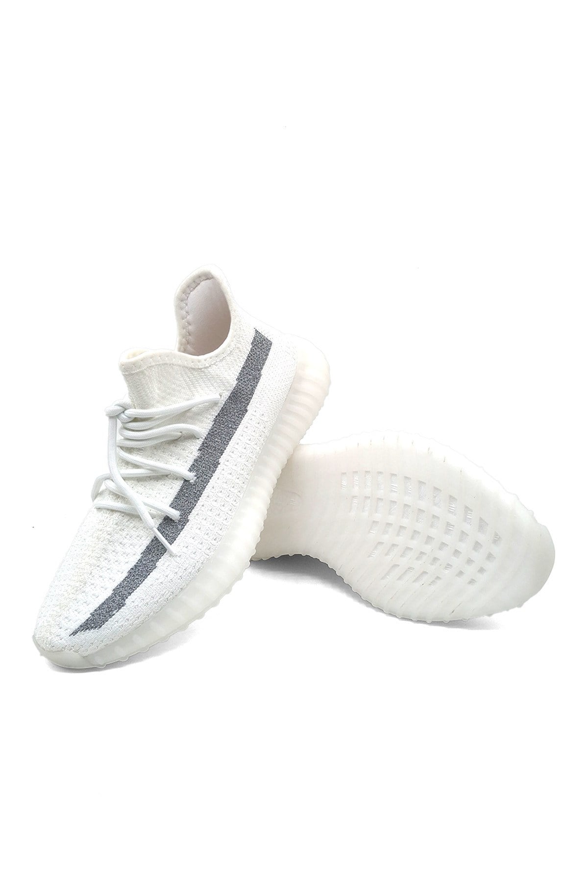 BDMR2 |Movement Reflektörlü Beyaz Sneaker Günlük Yürüyüş Ve Koşu Antrenman Ayakkabısı Erkek Kadın