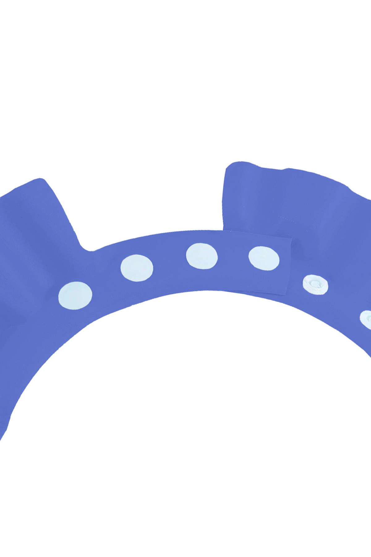 Black Deer Bebek Banyo Şapkası Ayarlanabilir Duş Başlığı Bebek Güneş Şapkası 0-6 Yaş