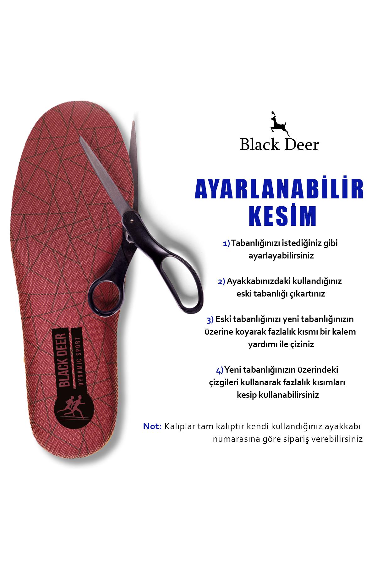 Black Deer Dynamic Sport Mor-Triangle Ayakkabı İç Tabanlık