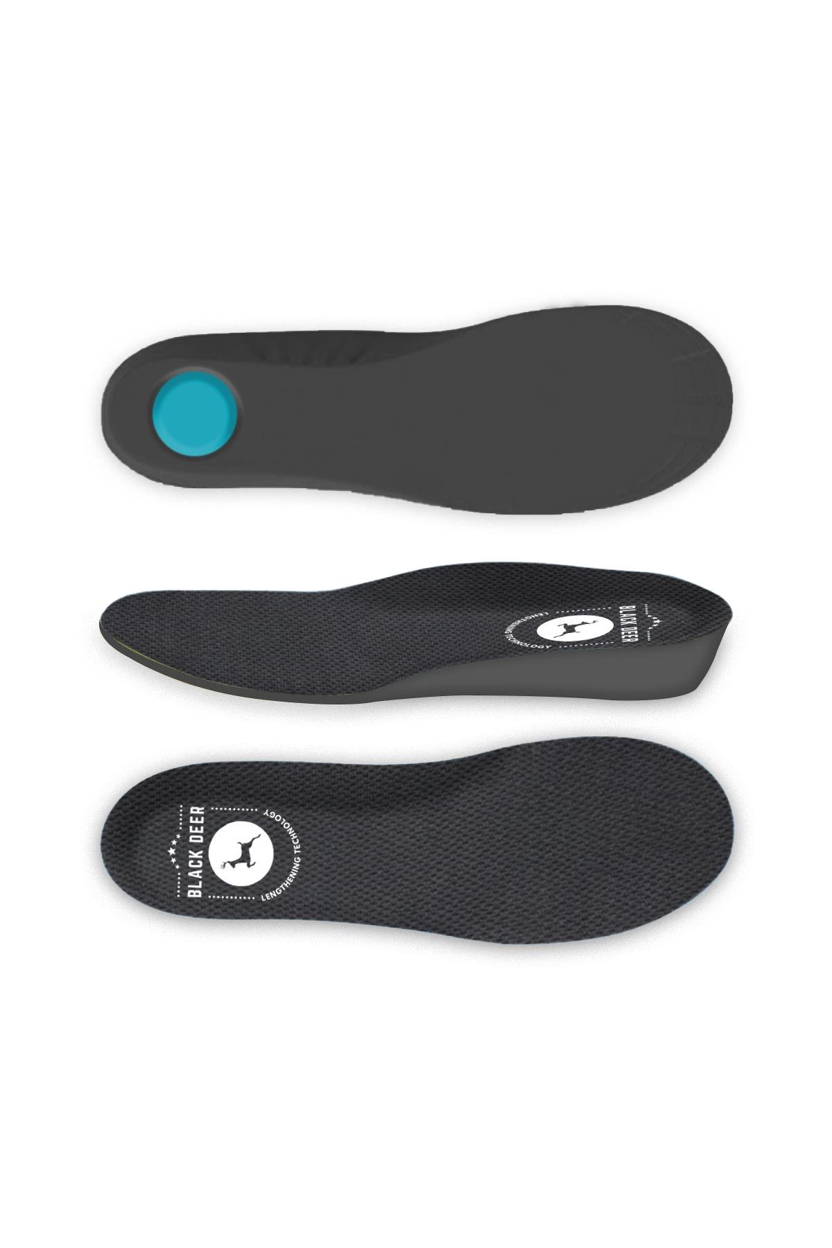 Black Deer Extender 4,5 Cm Siyah Boy Uzatıcı Tabanlık