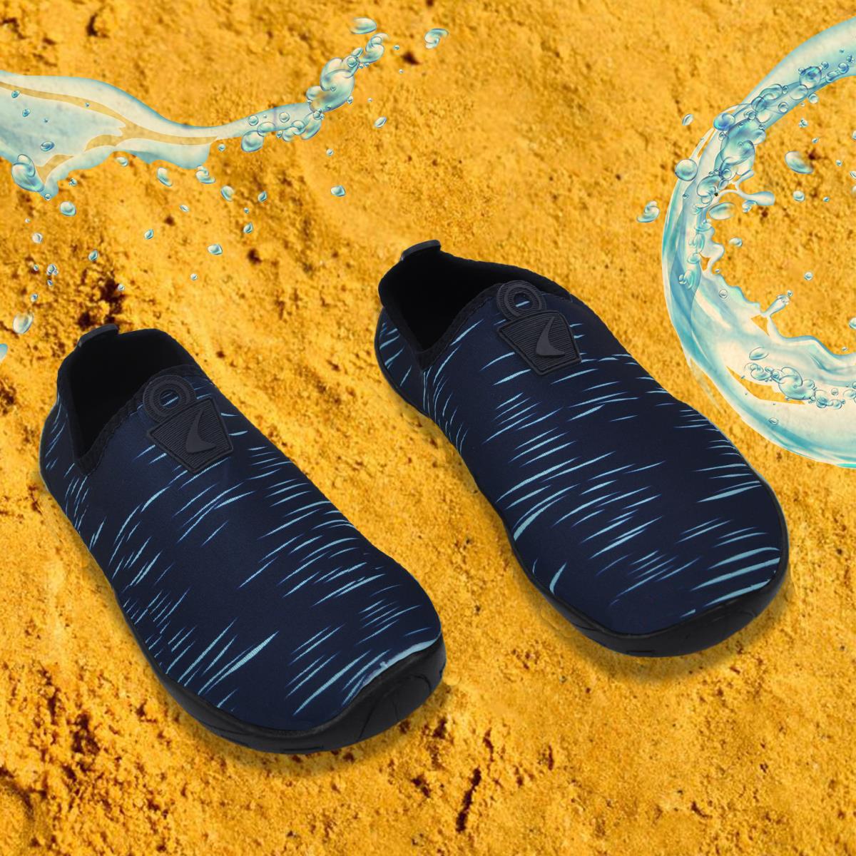 Black Deer Hayal Lacivert-Turkuaz Çok Amaçlı Plaj ve Deniz Ayakkabısı