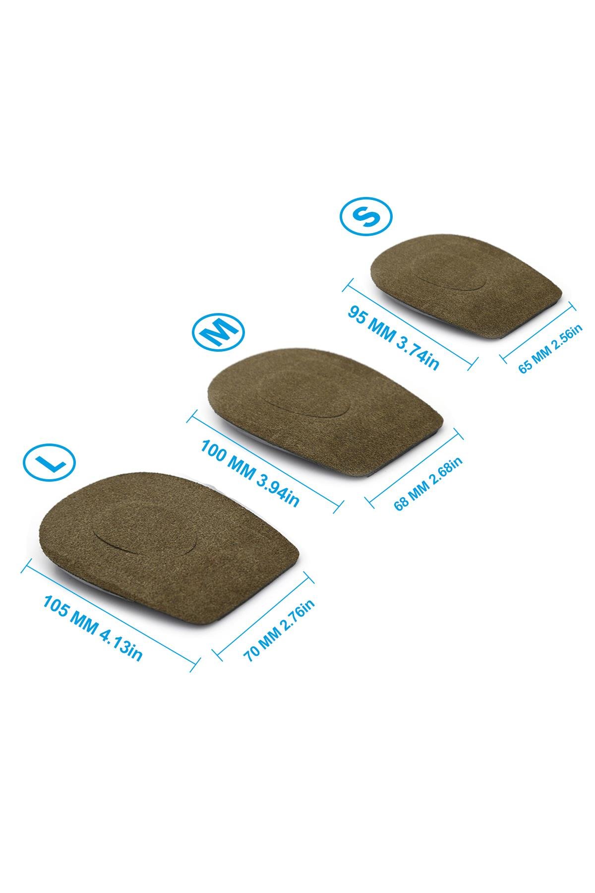 Black Deer Heelspur (Epin Topukluk) Haki Topuk Dikeni Tabanlık