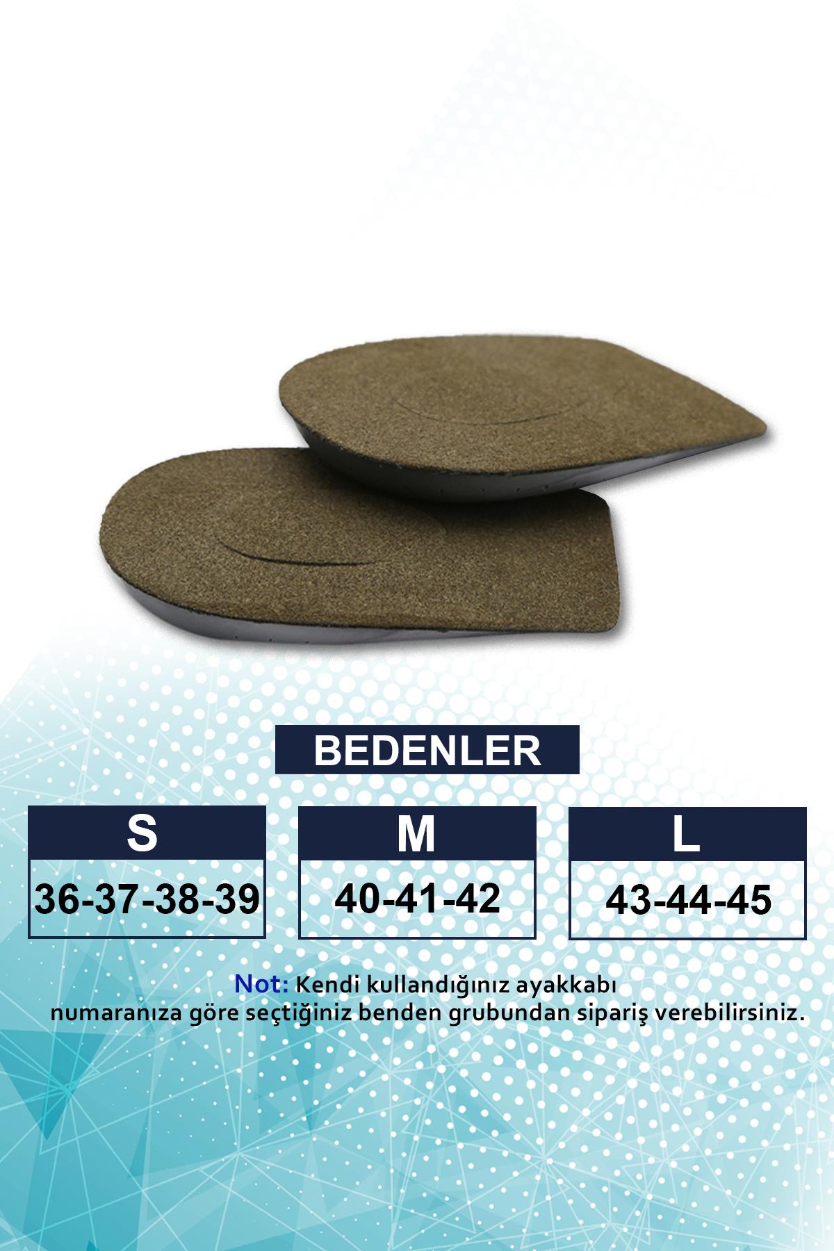 Black Deer Heelspur (Epin Topukluk) Haki Topuk Dikeni Tabanlık