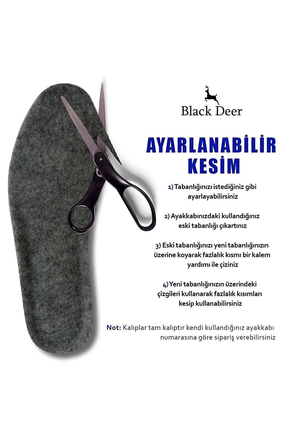 Kışlık Keçeli Sıcak Tutan Tabanlık 10'lu Paket Depremzedelere Özel