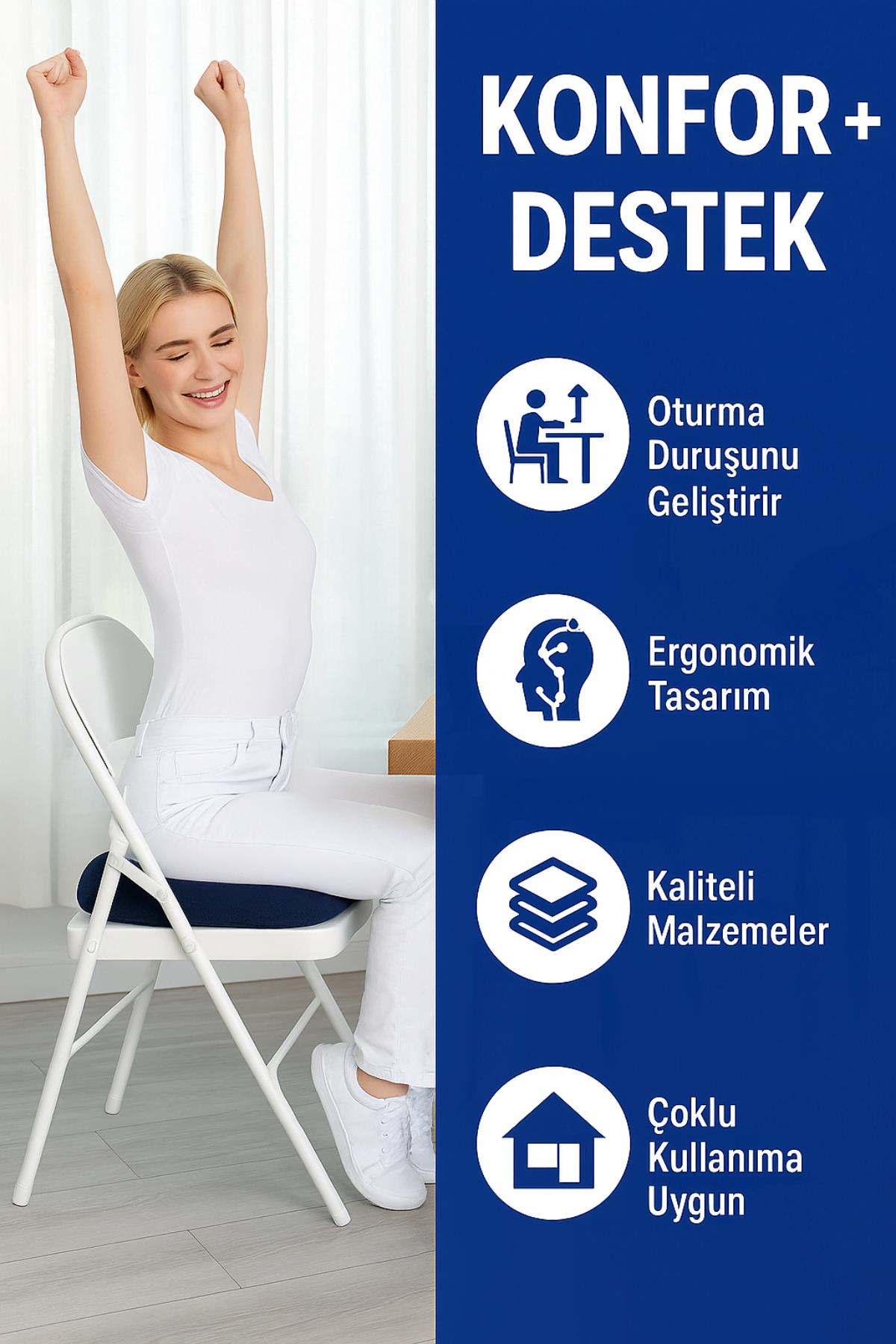 Oturma Simidi Hemoroid Basur Fistül Çatlak ve Oturma Bölgesi Sorunları İçin Minder