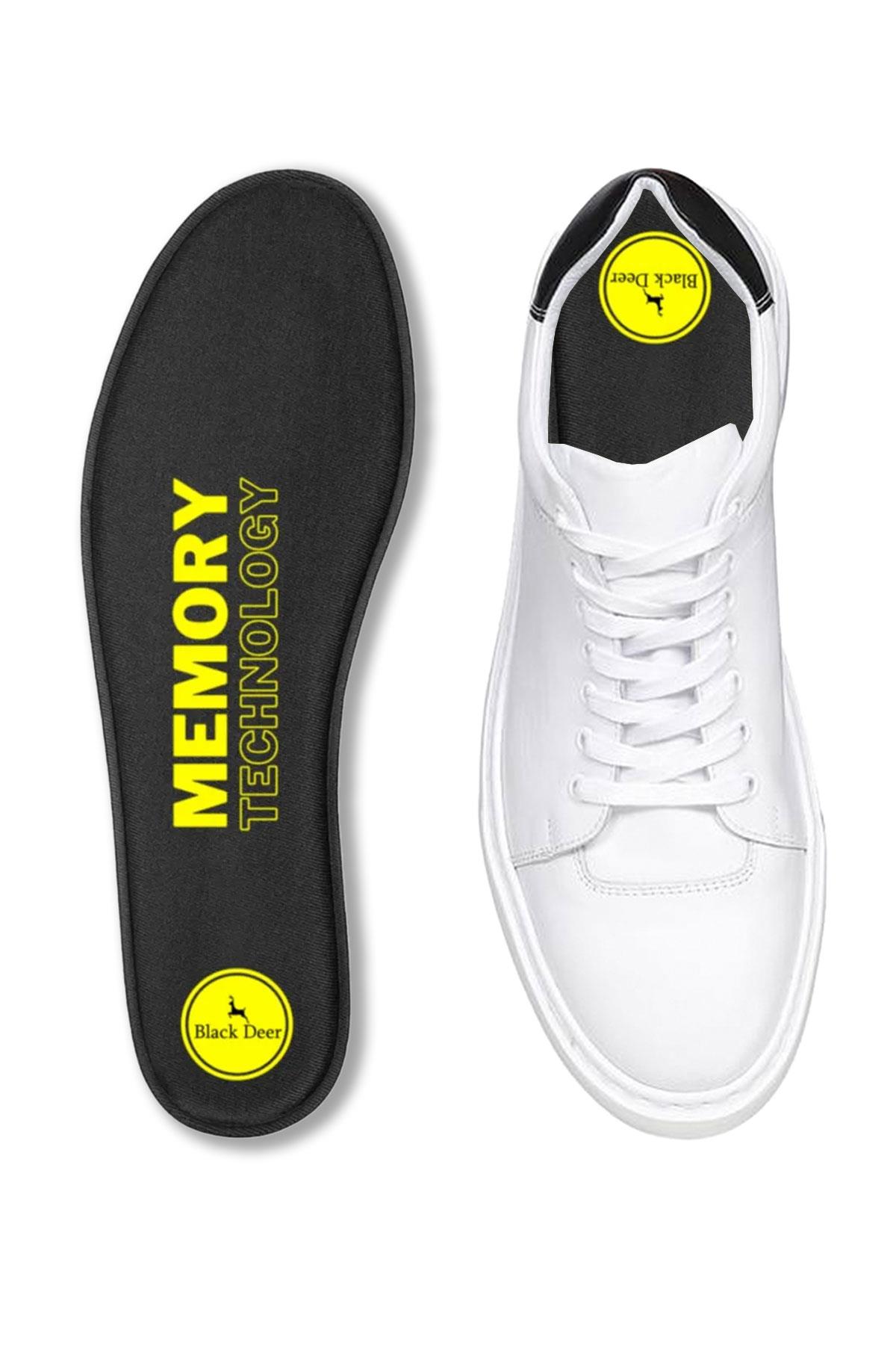 Q90 Memory Foam Spor Ayakkabı İç Tabanlık,Yumuşak Ortopedik Tabanı,Rahat Tabanlık,Erkek,Kadın,SİYAH