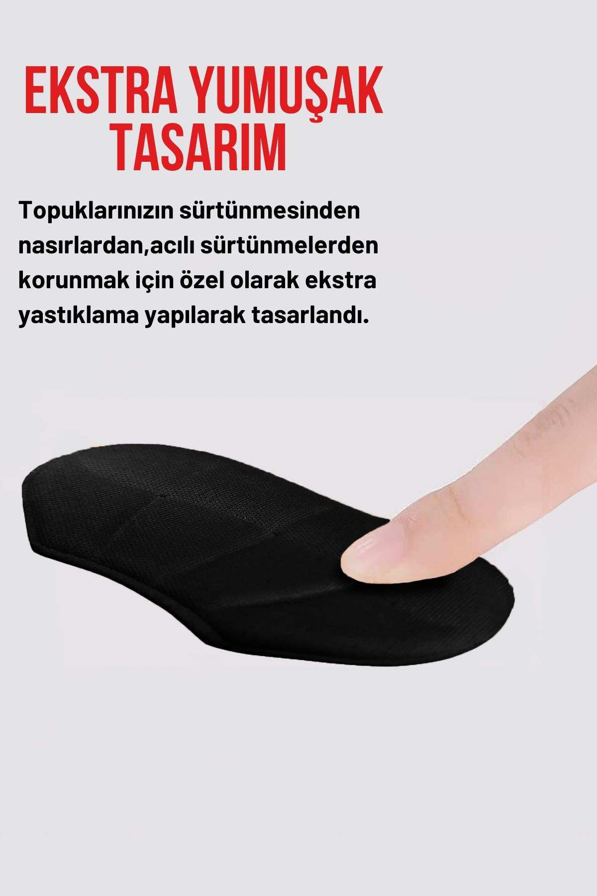 T40 Ayakkabı Topuk Vurma Önleyici Ve Daraltma Pedi Ayakkabı Topuk Koruyucu Aparat 2 Çift