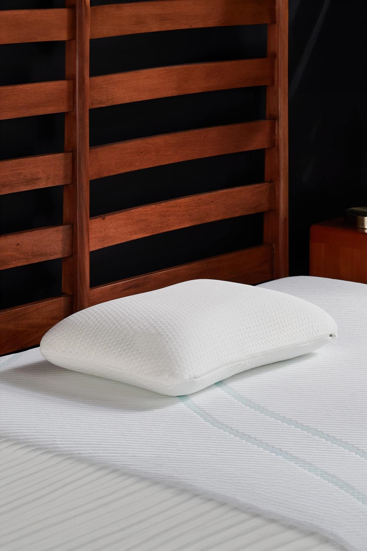 Visco Yastık Memory Foam Boyun Yastığı Hafızalı Ortopedik Yastık 60x40x15 cm