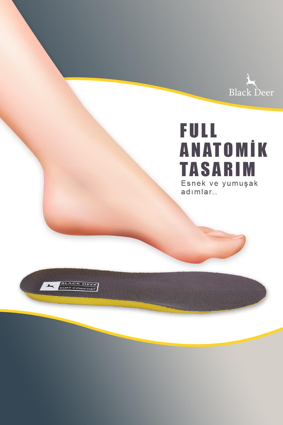 X15 Yumuşak Ortopedik Tabanlık,Rahat Tabanlık,Konfor Tabanı,Spor Tabanlığı,İç Taban,Kadın,Erkek,Gri