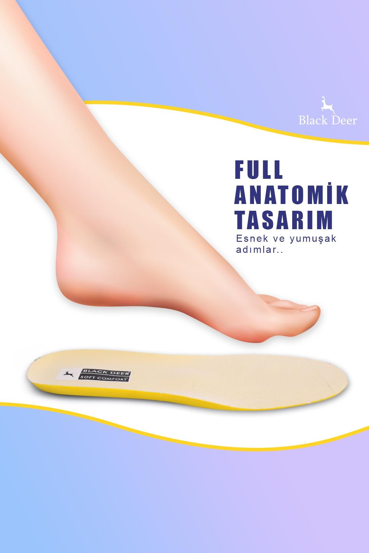 X15 Yumuşak Ortopedik Tabanlık,Rahat Tabanlık,Konfor Tabanı,Spor Tabanlığı,Kadın,Erkek,Beyaz