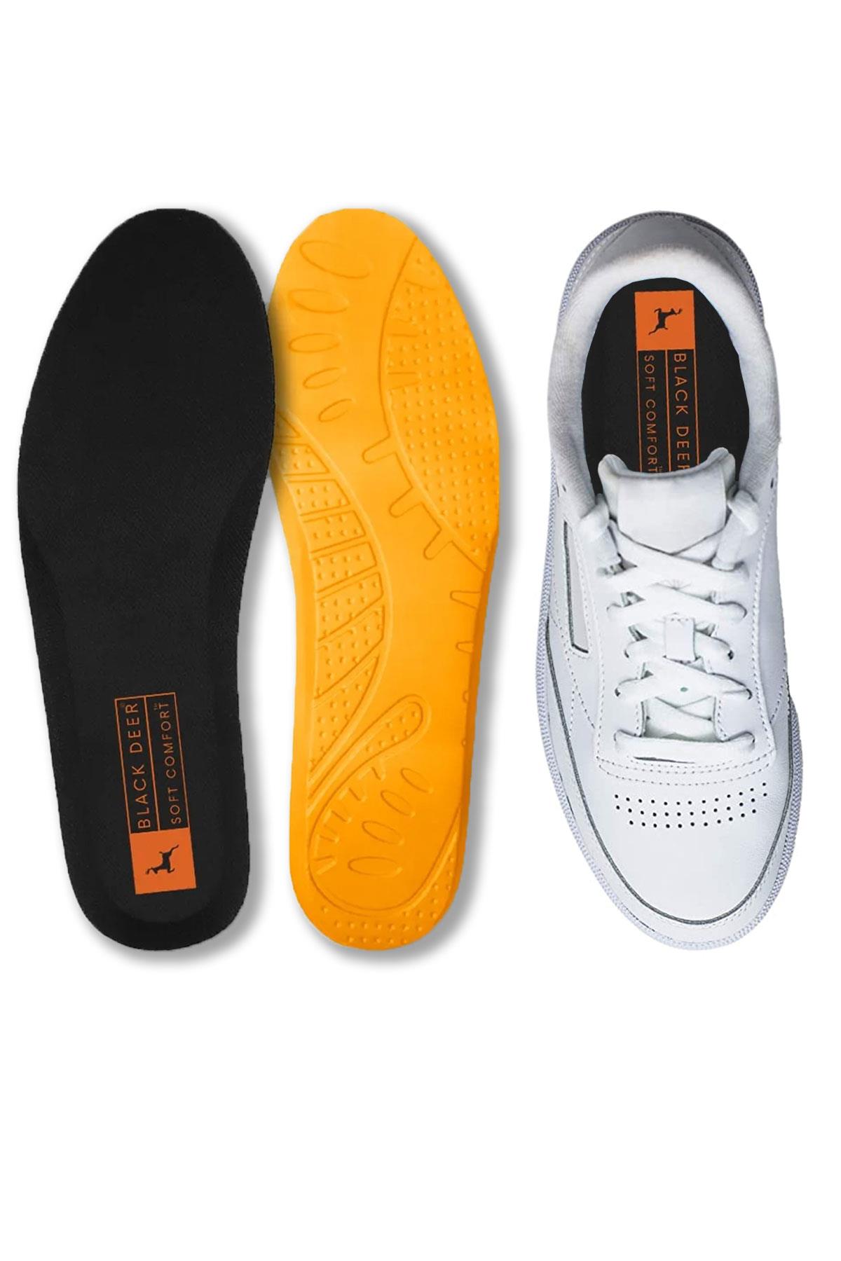 X30 Yumuşak Ortopedik Tabanlık,Rahat Tabanlık,Konfor Tabanı,Spor Tabanlığı,Erkek,Kadın,Siyah