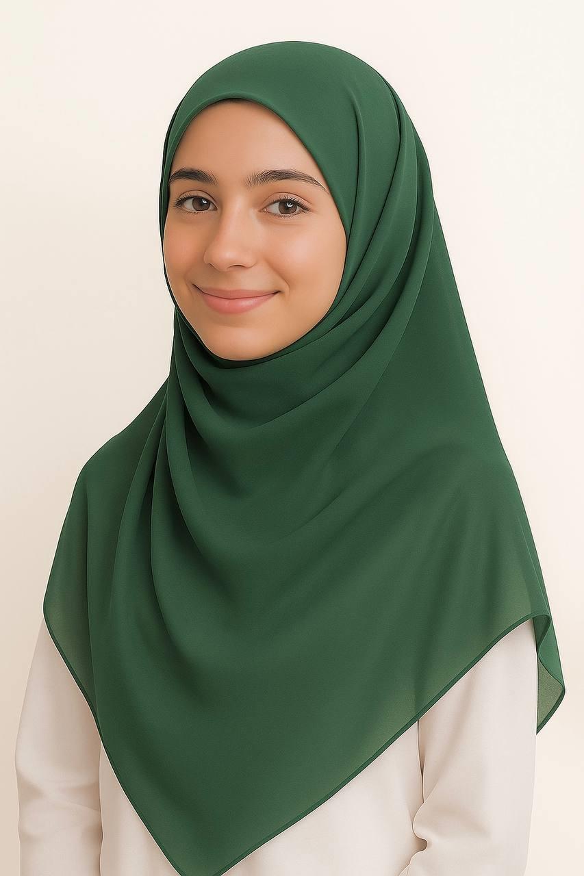 5000-12 Şifon Eşarp 125*125 cm