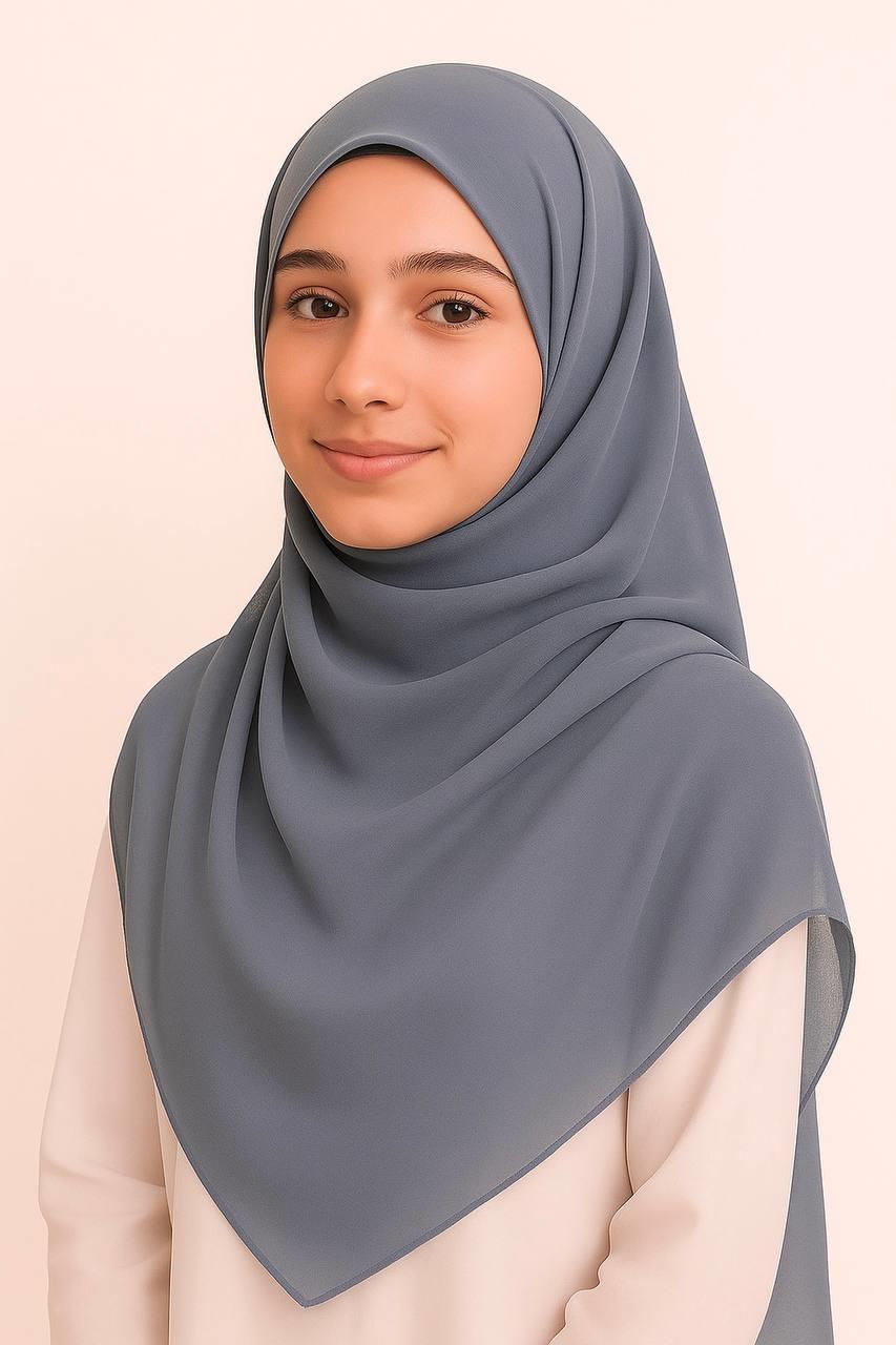 5000-20 Şifon Eşarp 125*125 cm