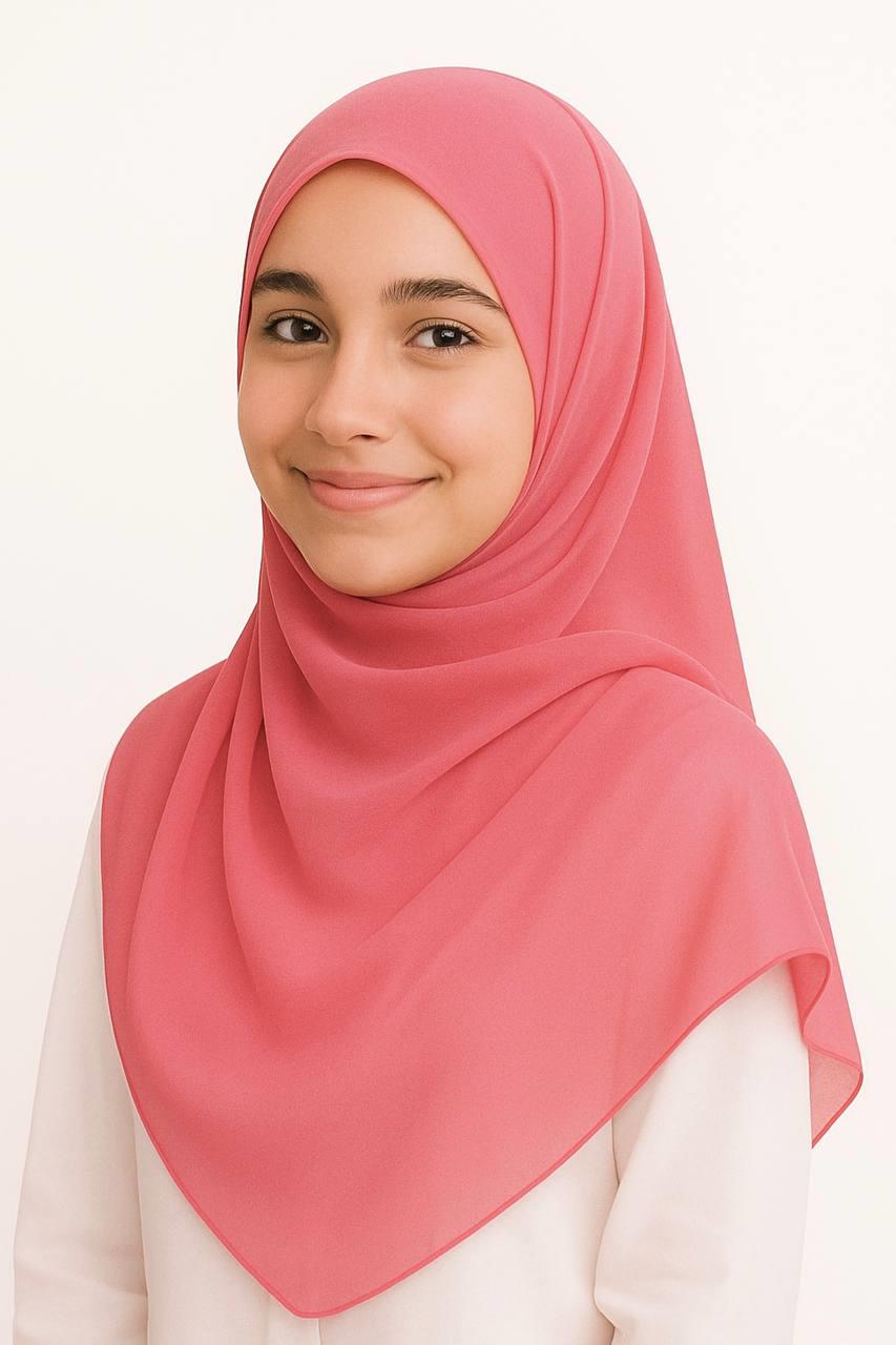5000-7 Şifon Eşarp 125*125 cm