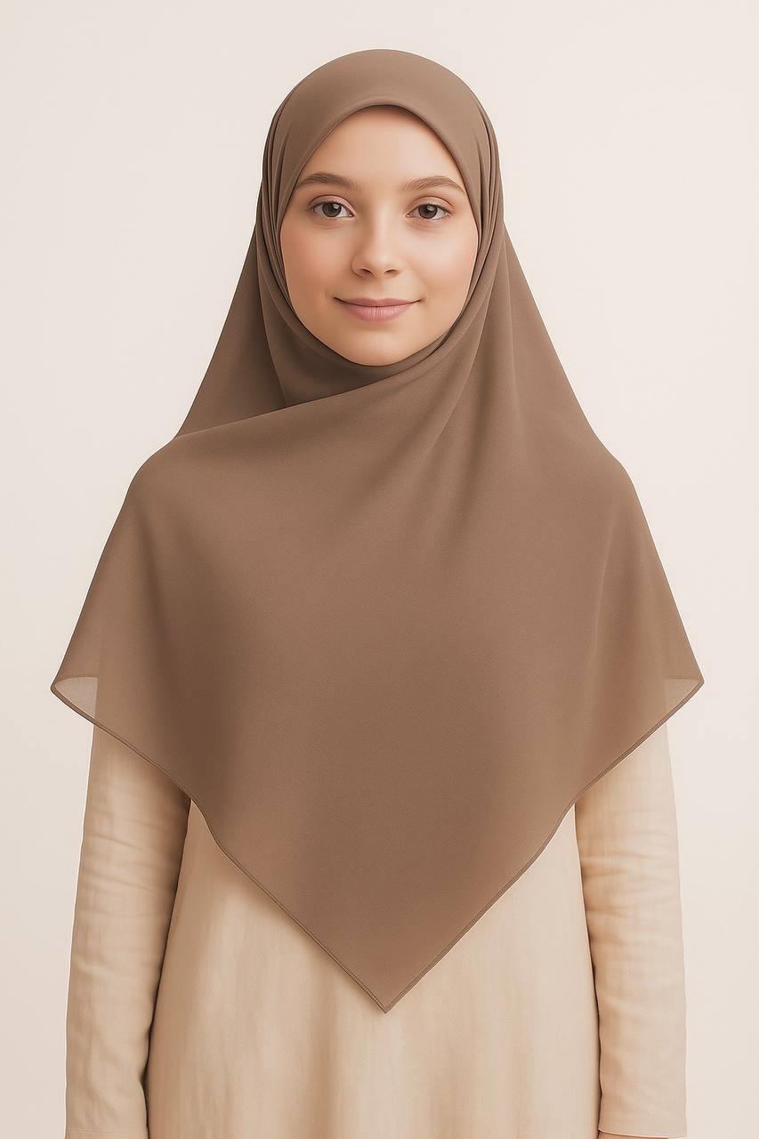 6000-18 Şifon Eşarp 150*150 cm