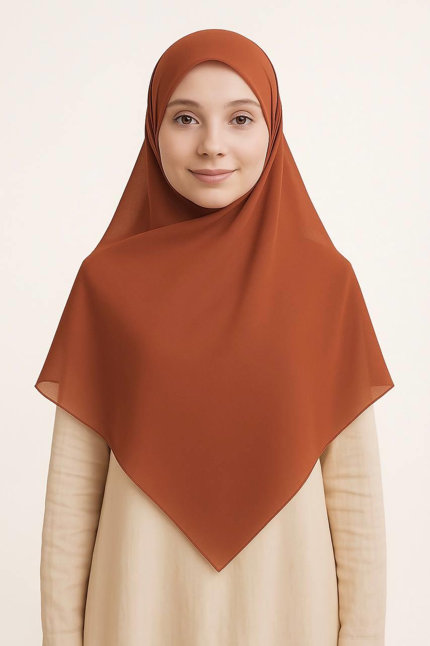 6000-29 Şifon Eşarp 150*150 cm