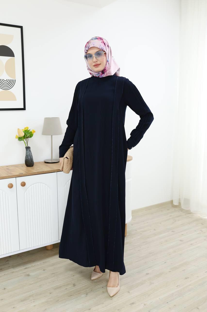 7016 Sade Modern Ferace - Lacivert