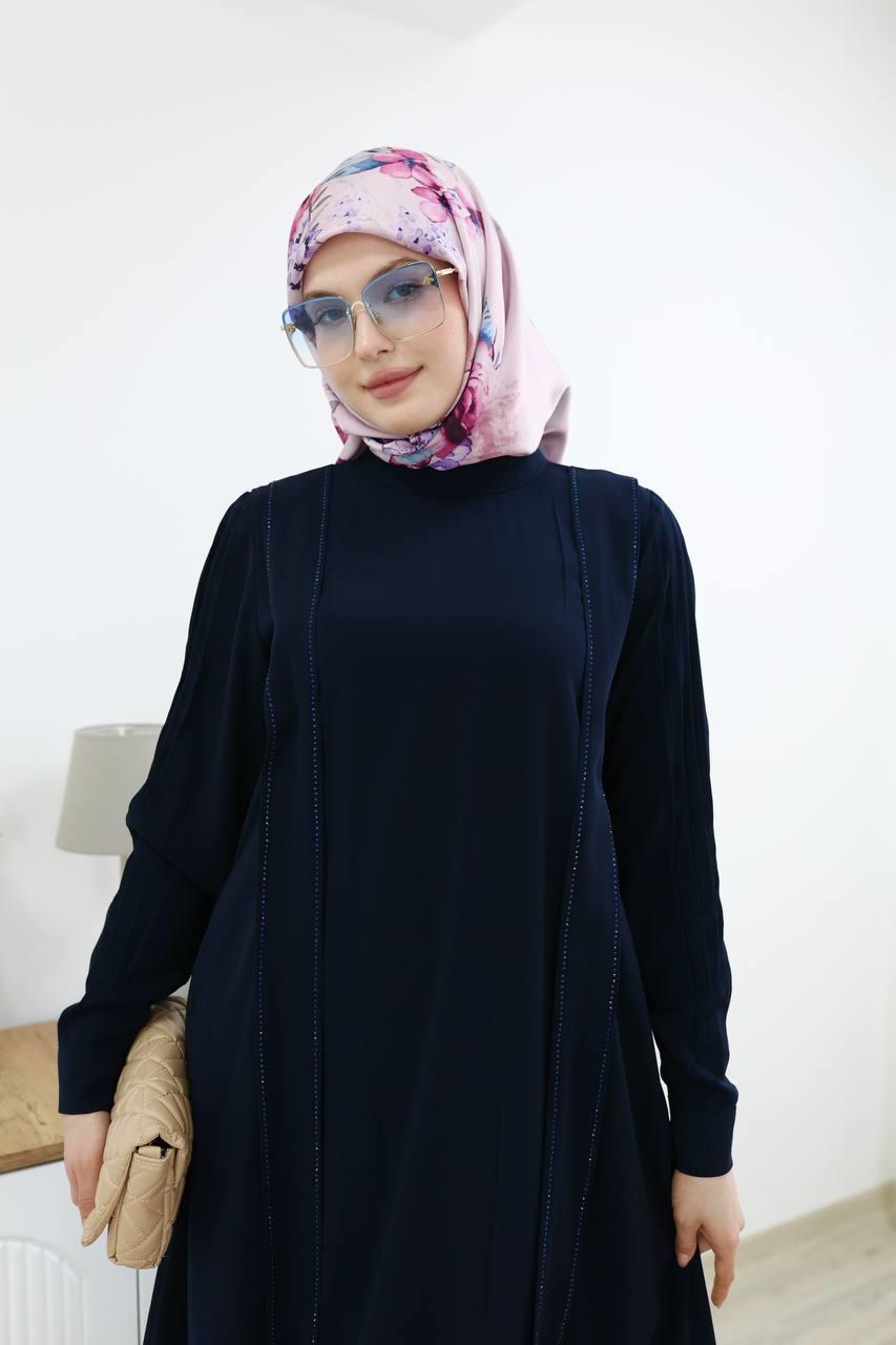 7016 Sade Modern Ferace - Lacivert