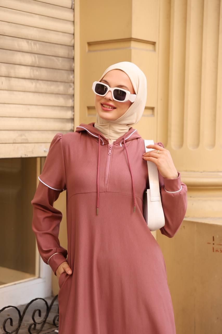 7055 Mevsimlik Spor Elbise - Somon Rengi