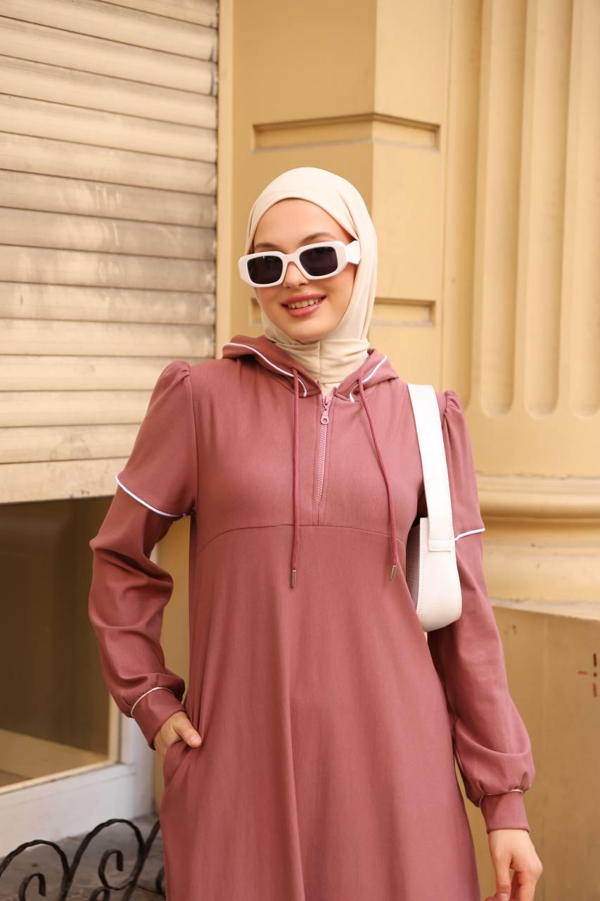 7055 Mevsimlik Spor Elbise - Somon Rengi