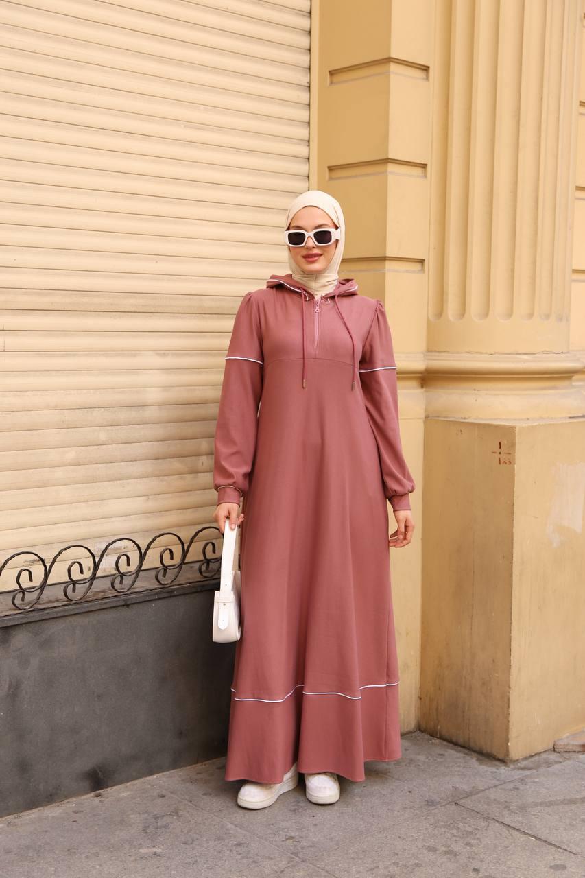 7055 Mevsimlik Spor Elbise - Somon Rengi