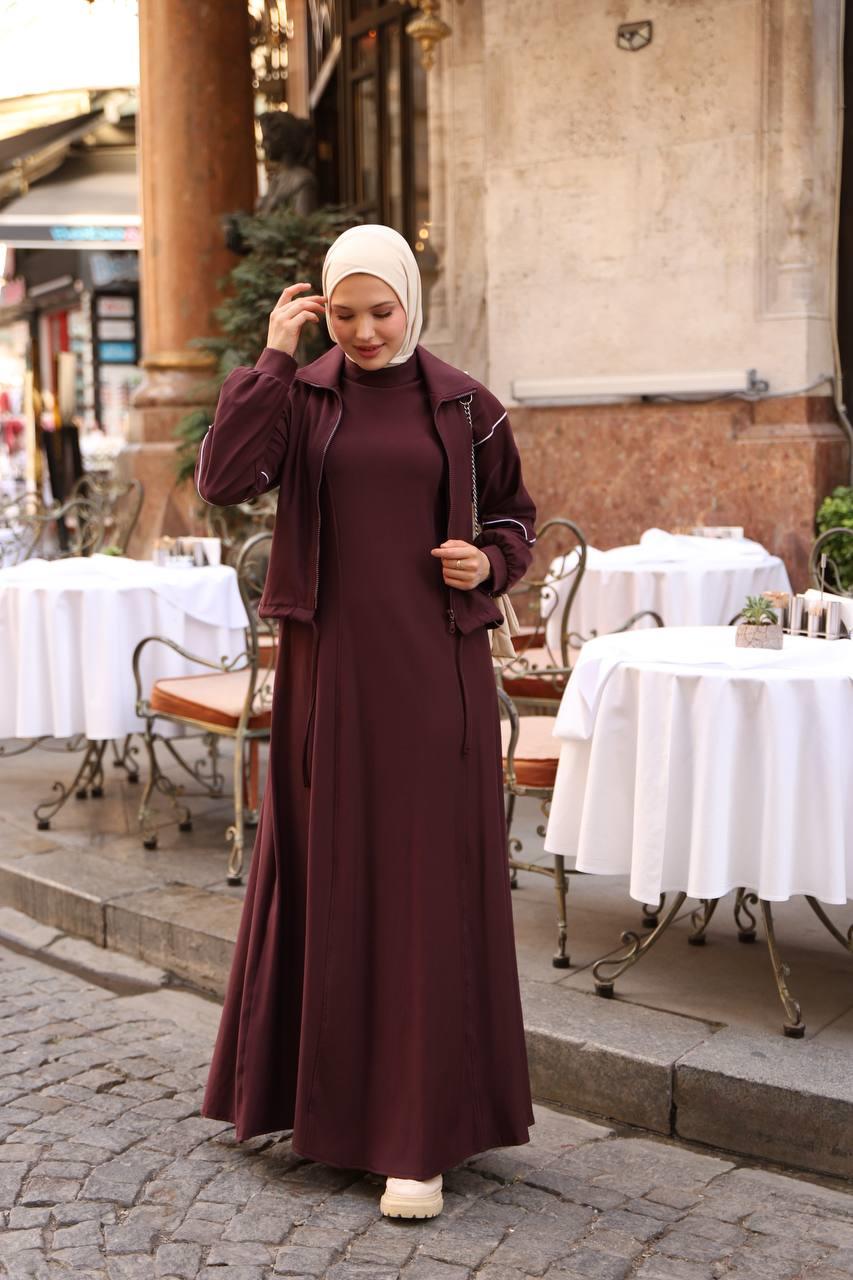 7057 Mevsimlik Spor Takım - Bordo
