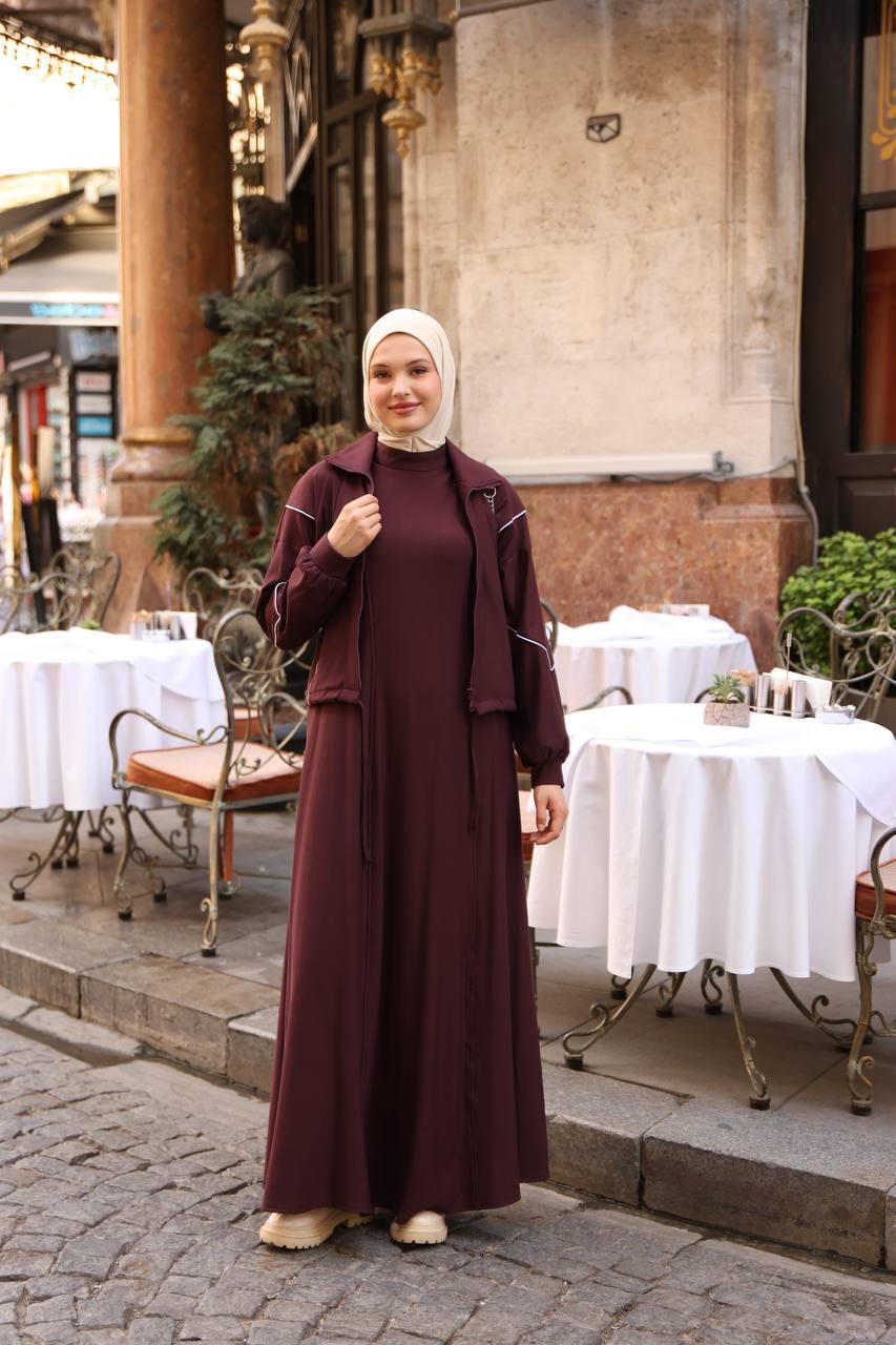 7057 Mevsimlik Spor Takım - Bordo