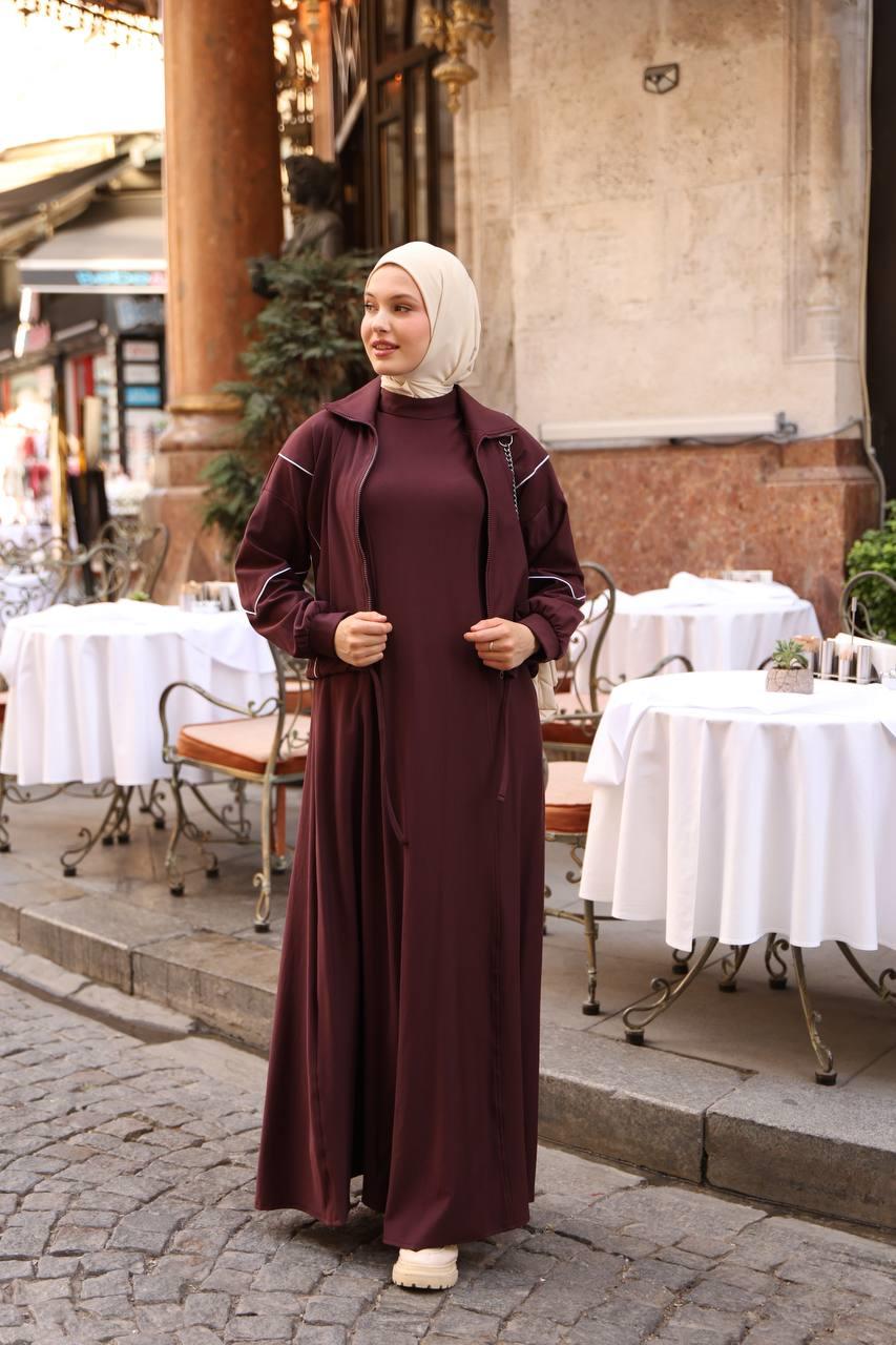 7057 Mevsimlik Spor Takım - Bordo