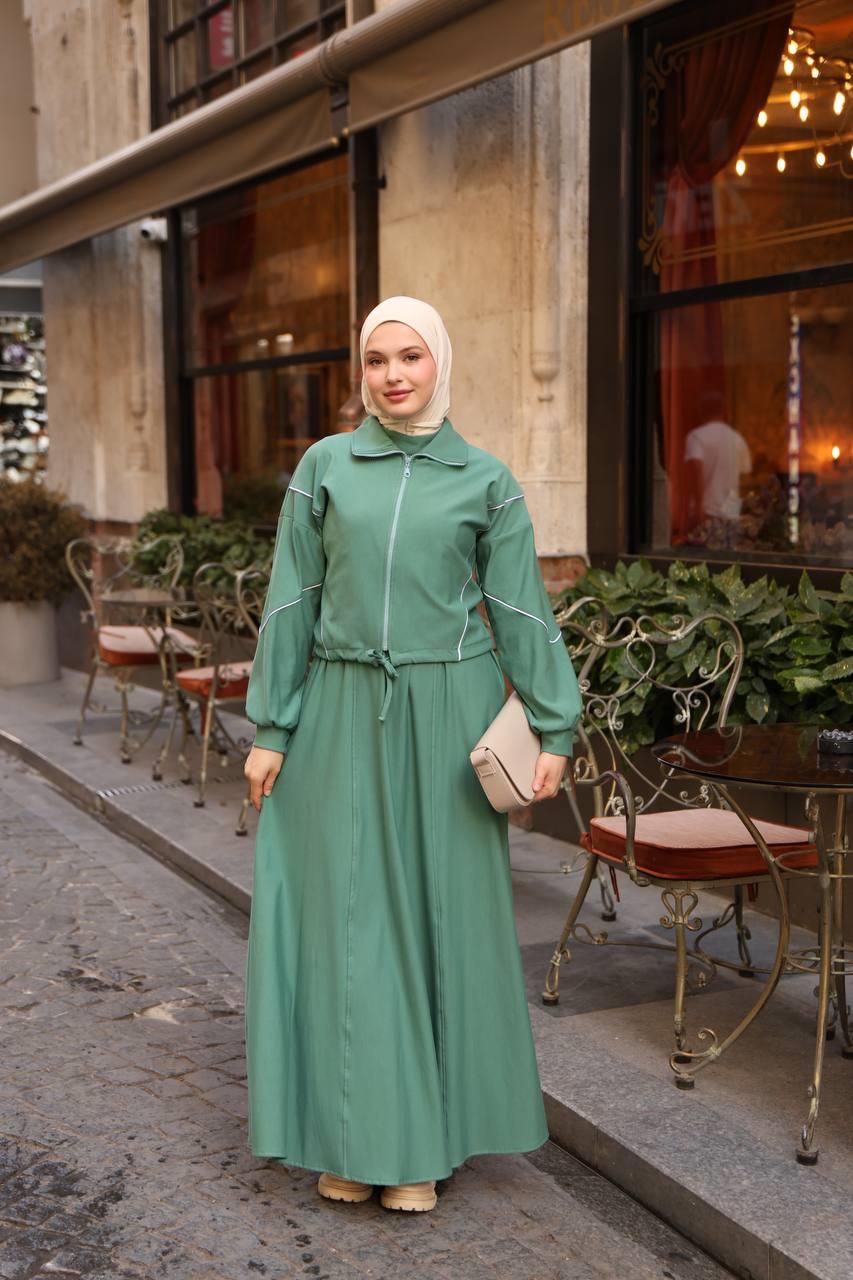 7057 Mevsimlik Spor Takım - Mint