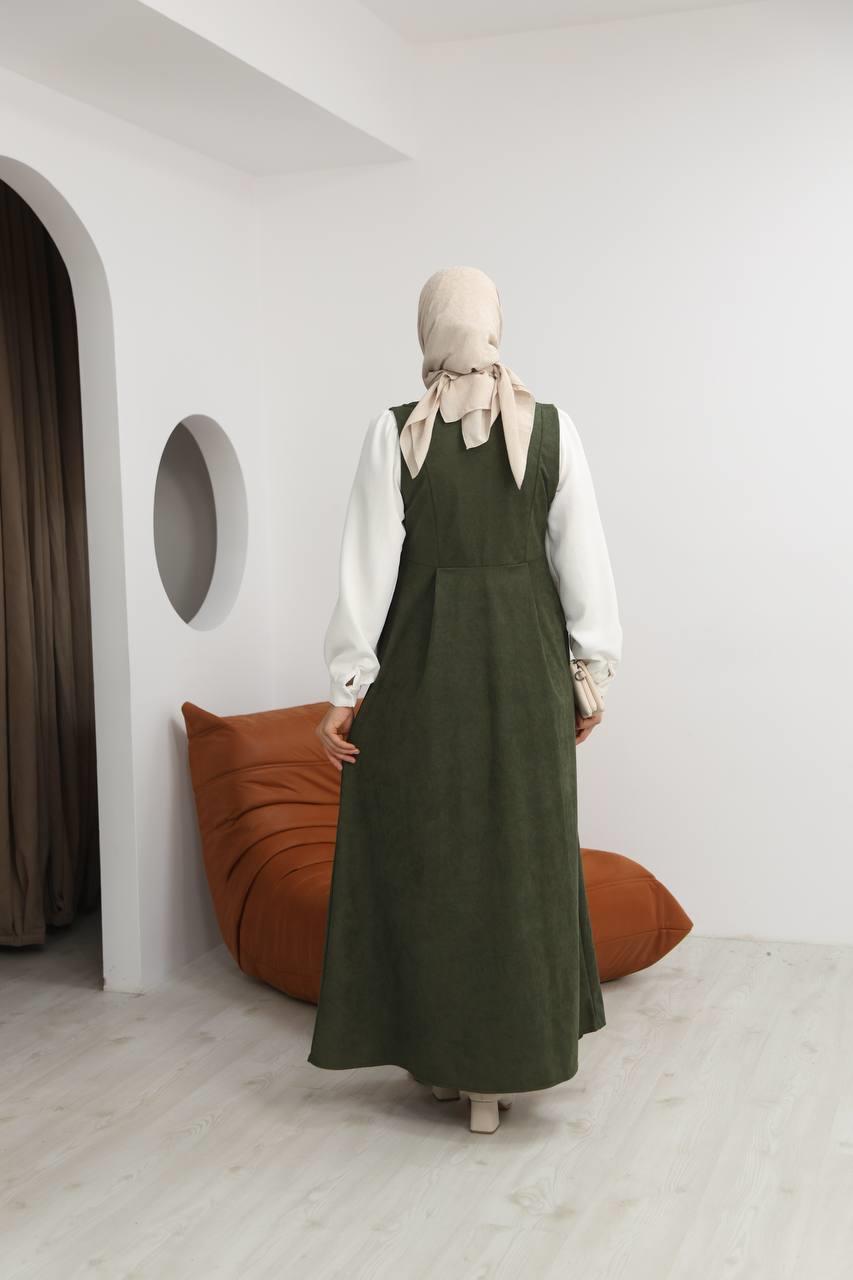 7081 Gömlekli İkili Takım - Haki