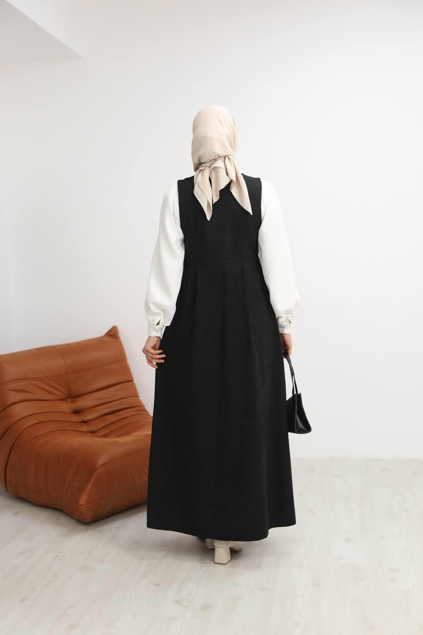 7081 Gömlekli İkili Takım - Siyah