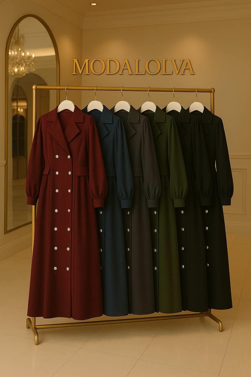 7103  Diana Trenç Elbise - Gri