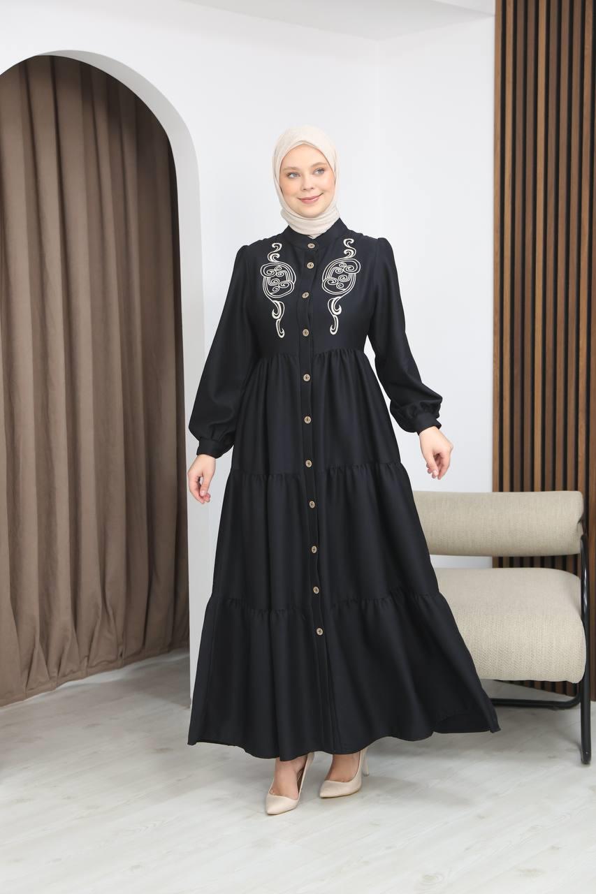 7111 Femina Elbisesi - Siyah