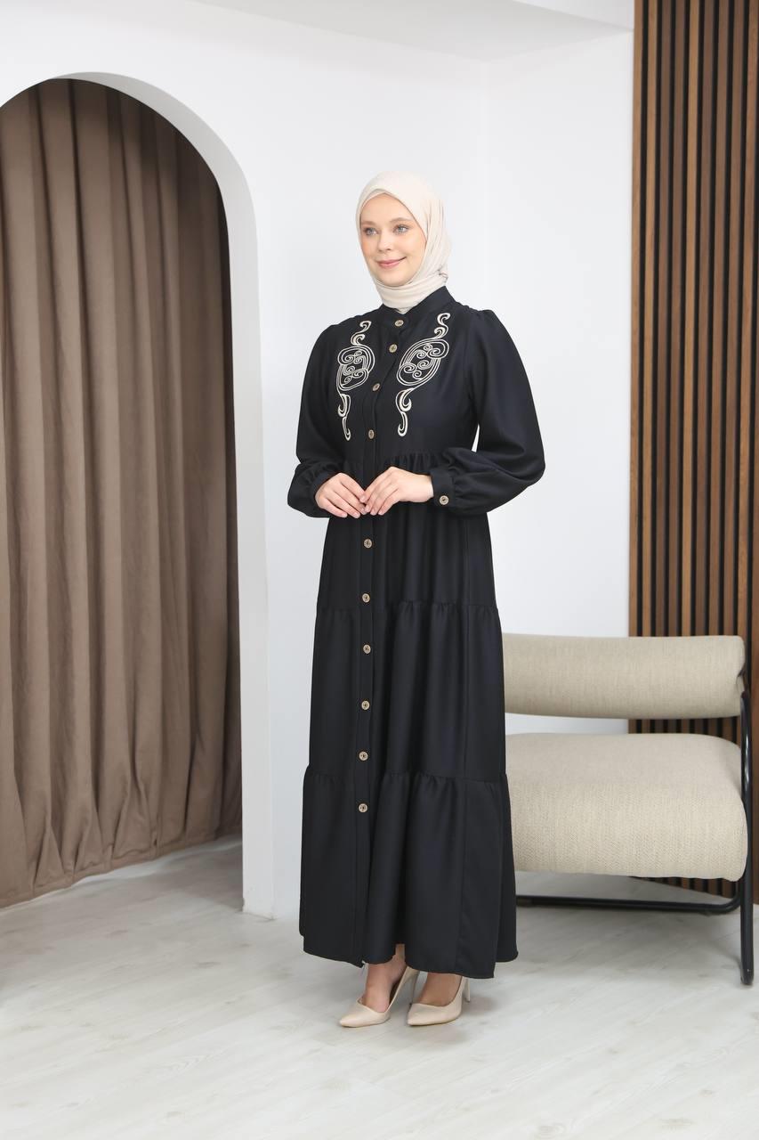 7111 Femina Elbisesi - Siyah