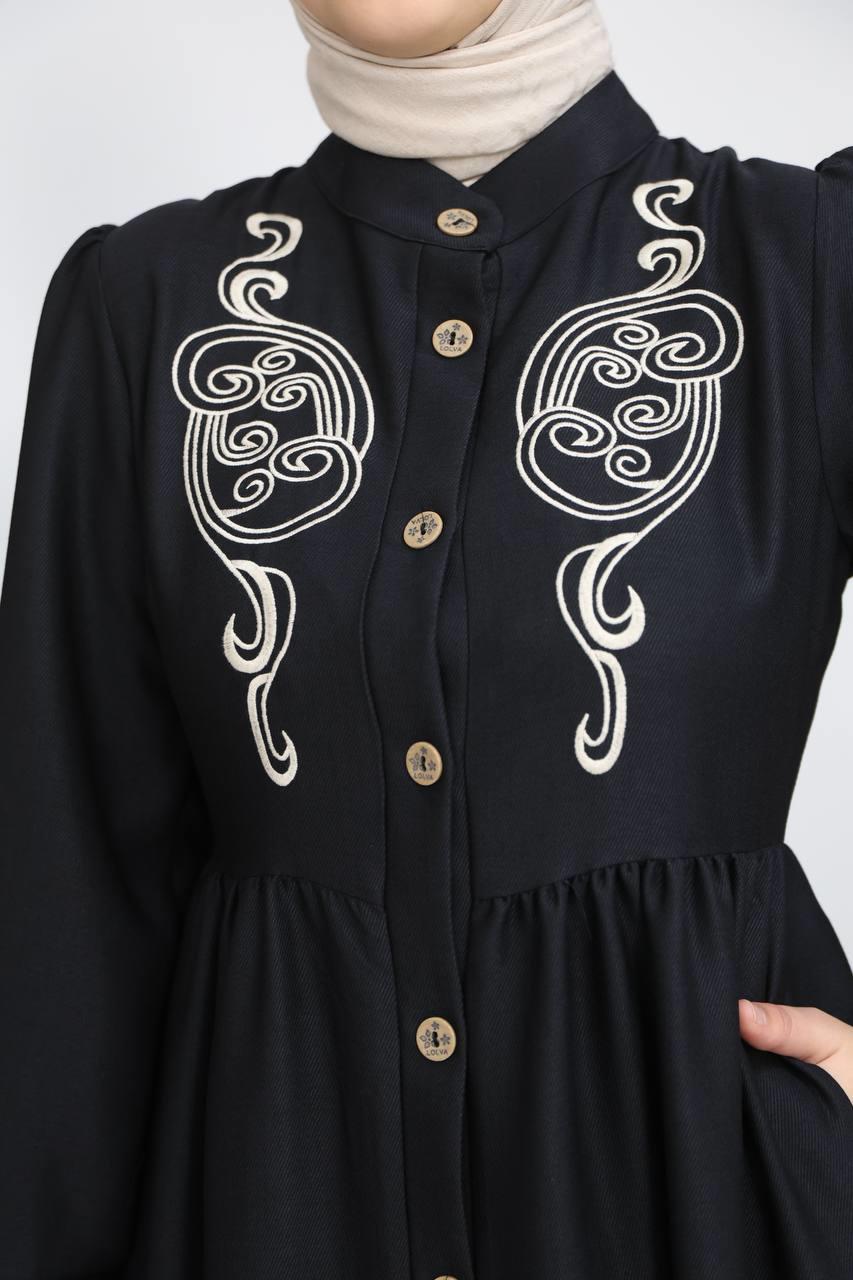 7111 Femina Elbisesi - Siyah