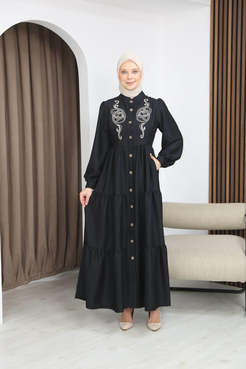 7111 Femina Elbisesi - Siyah